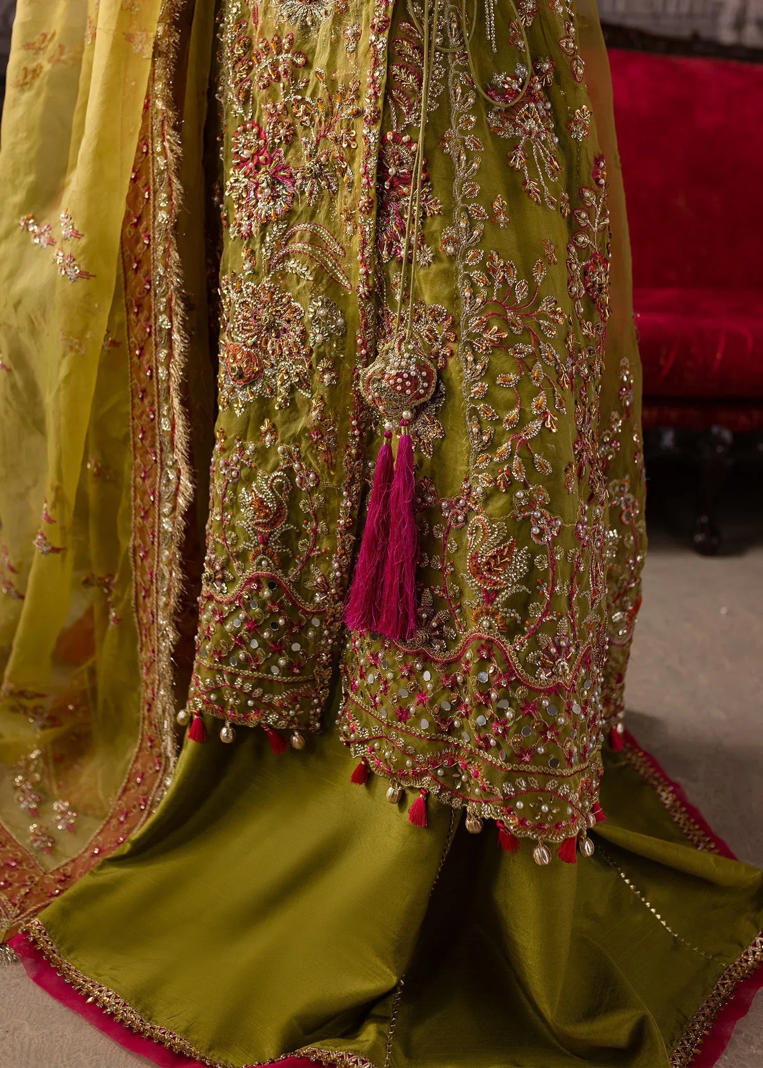 Maria Osama Khan | Mystara Wedding Festive | Noir - Rang-e-Khaas