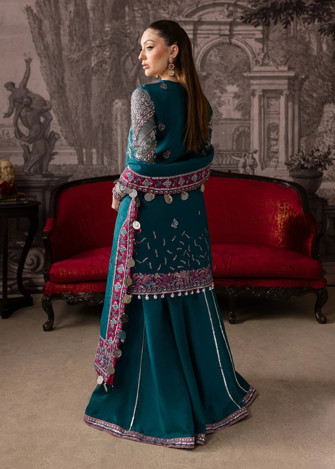 Maria Osama Khan | Mystara Wedding Festive | Riva - Rang-e-Khaas