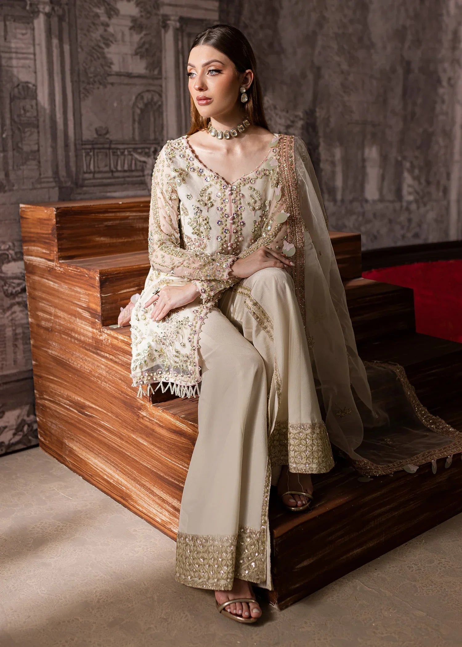 Maria Osama Khan | Mystara Wedding Festive | Zeest - Rang-e-Khaas