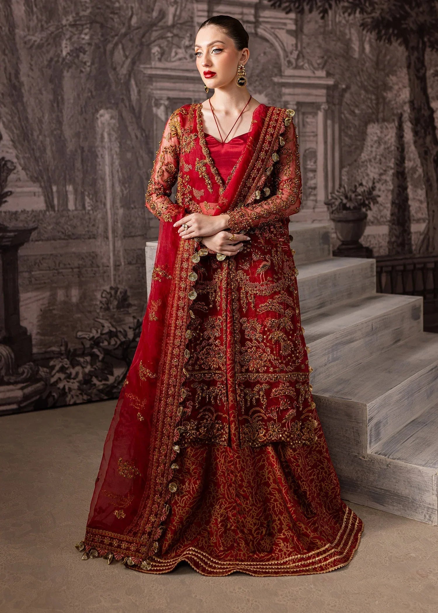 Maria Osama Khan | Mystara Wedding Festive | Vanta - Rang-e-Khaas