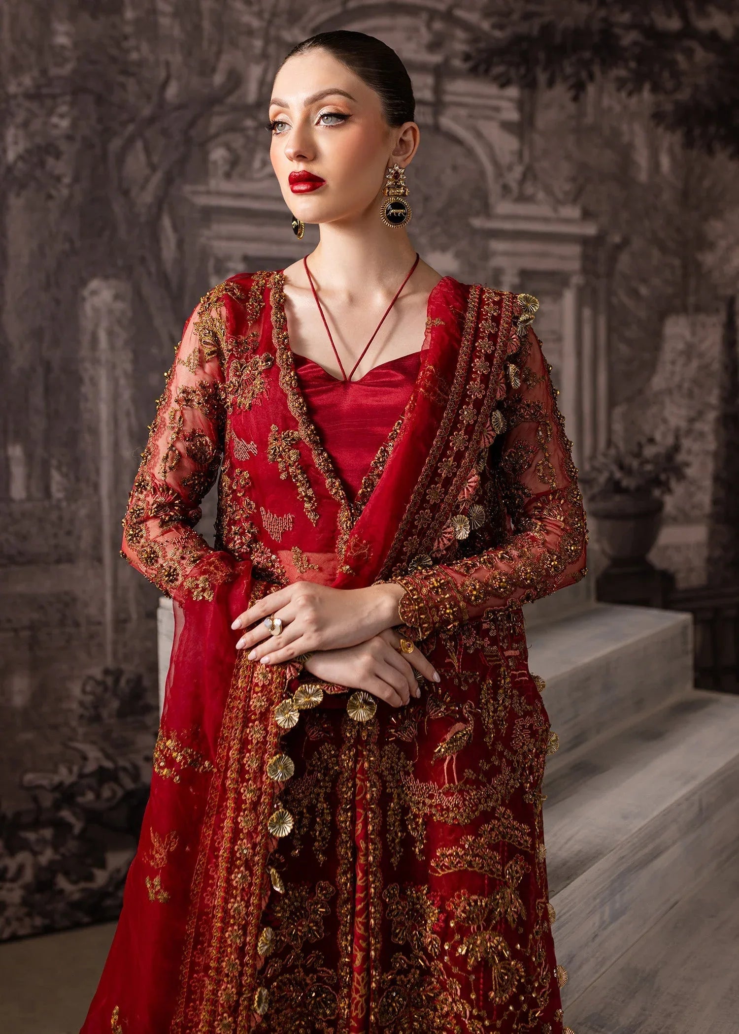 Maria Osama Khan | Mystara Wedding Festive | Vanta - Rang-e-Khaas
