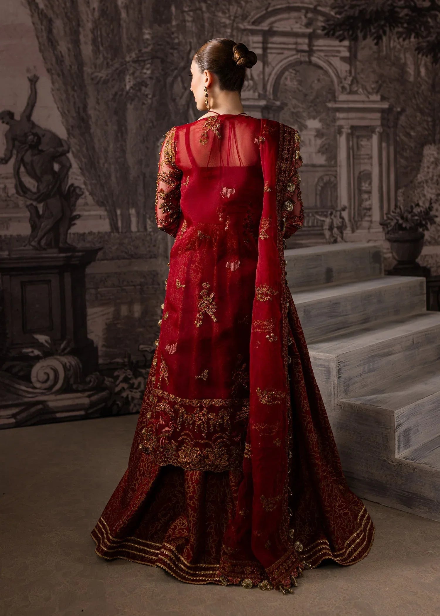Maria Osama Khan | Mystara Wedding Festive | Vanta - Rang-e-Khaas