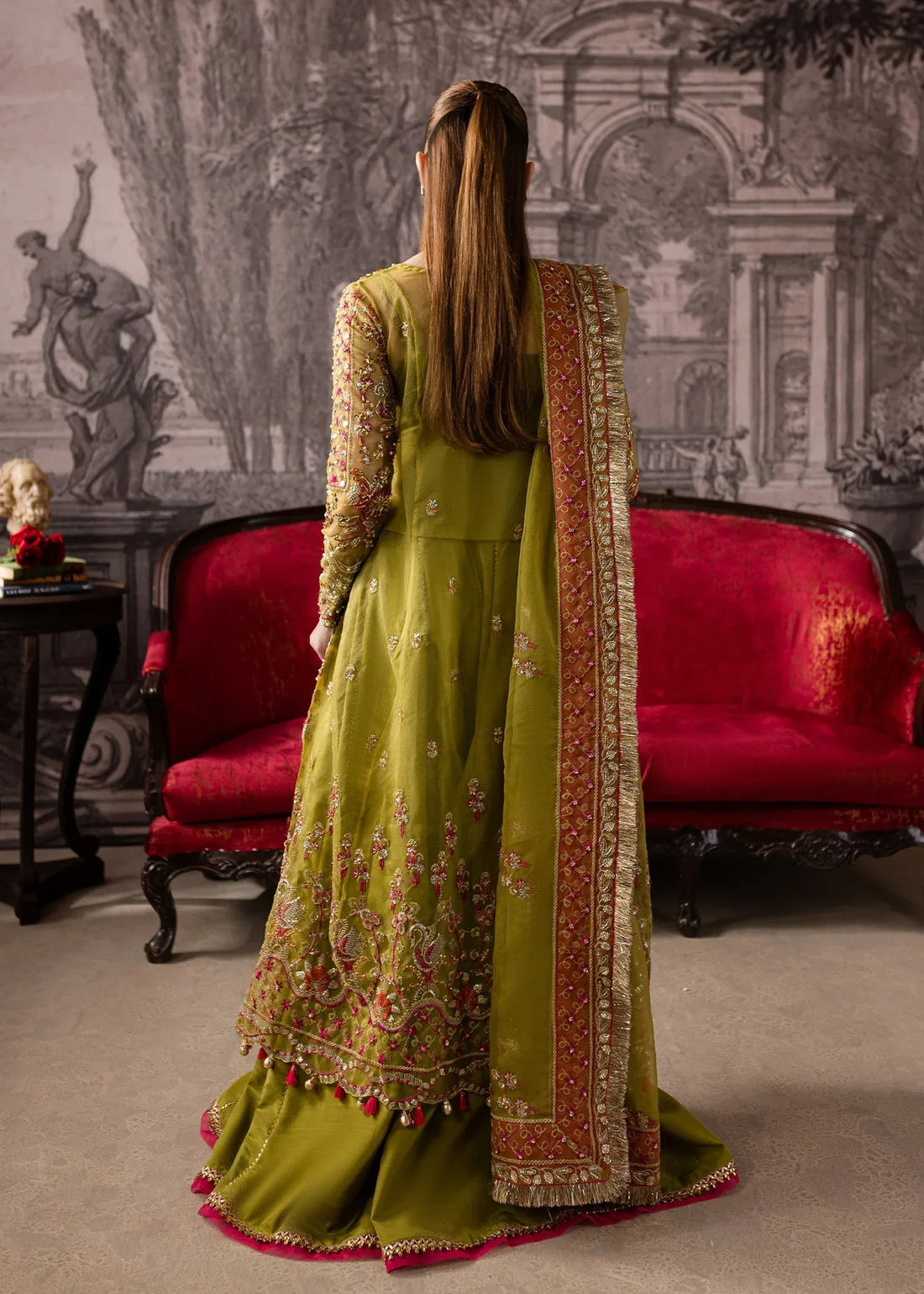 Maria Osama Khan | Mystara Wedding Festive | Noir - Rang-e-Khaas