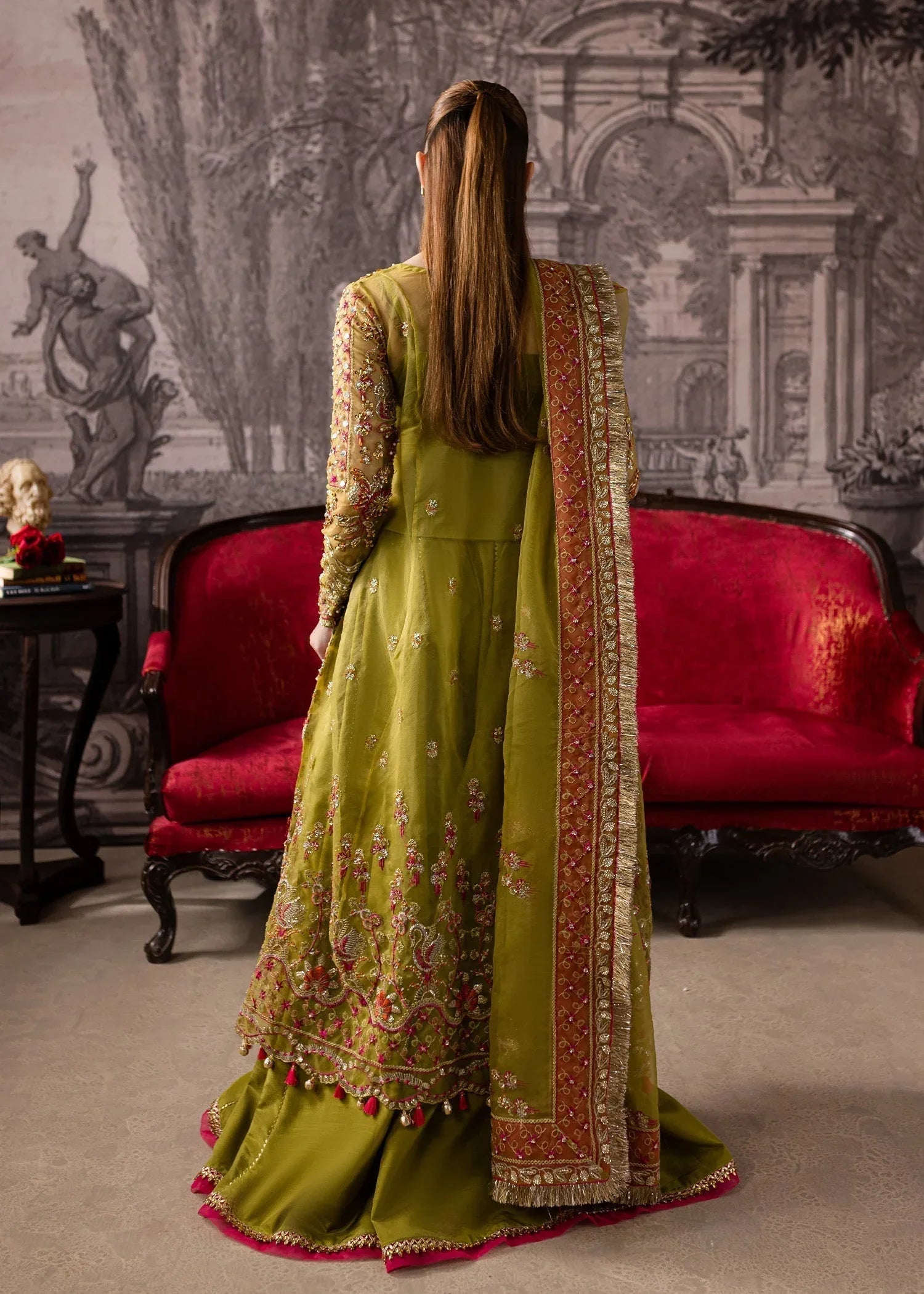 Maria Osama Khan | Mystara Wedding Festive | Noir - Rang-e-Khaas