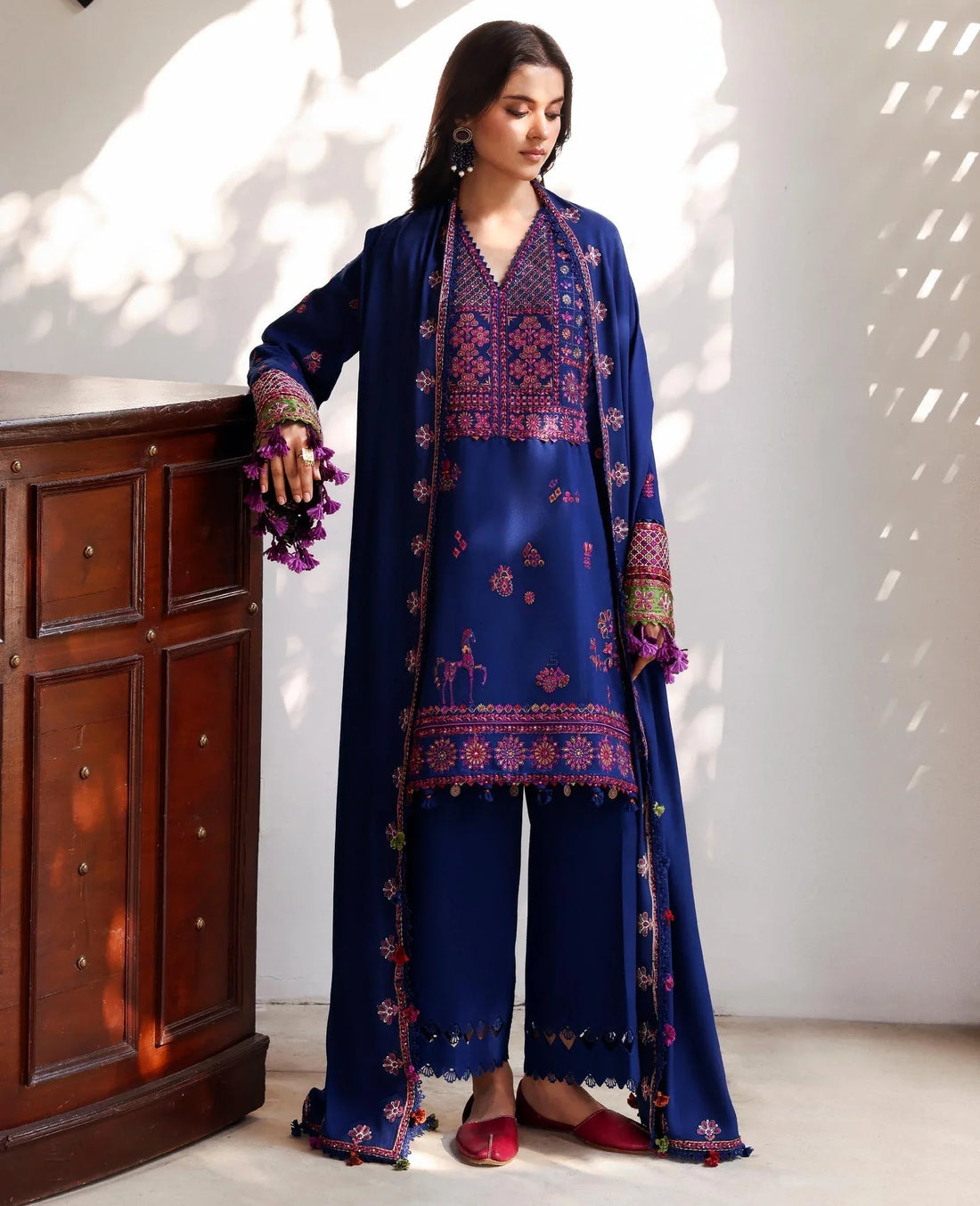Republic Womenswear | Amaris Luxury Shawl 25 |Maris - Rang-e-Khaas