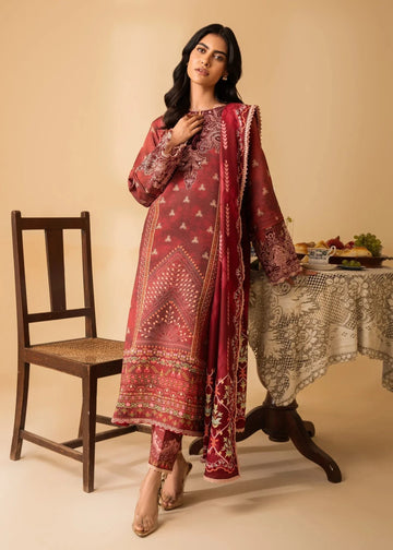 Aabyaan | Izabel Prints Linen Edit 24 | TAHLIA (AZ-09) - Rang-e-Khaas
