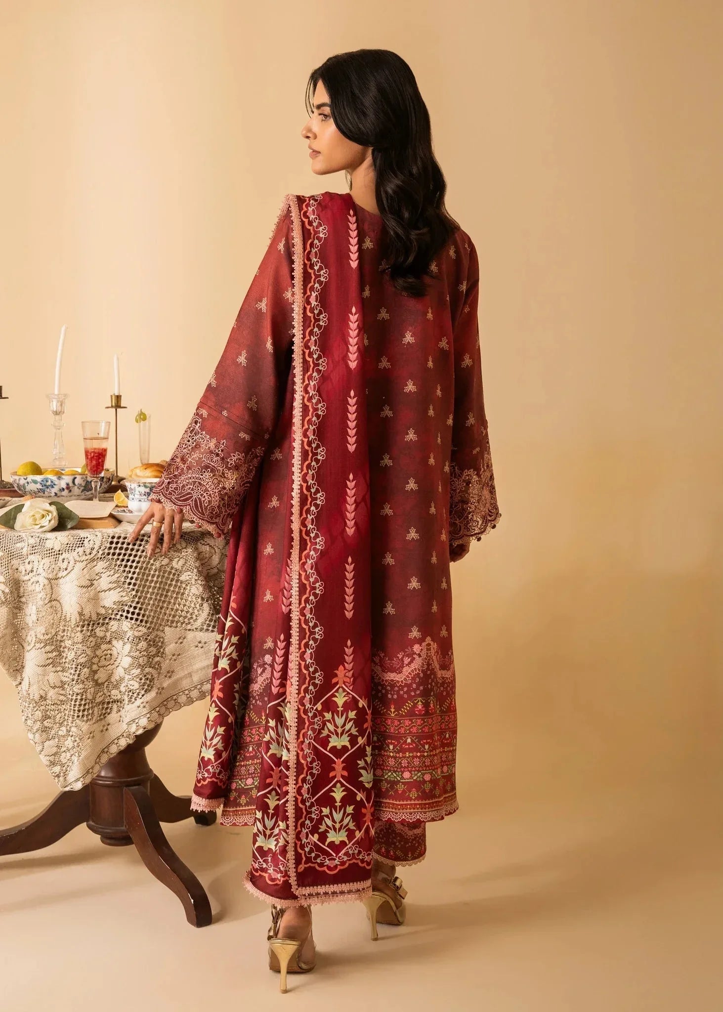 Aabyaan | Izabel Prints Linen Edit 24 | TAHLIA (AZ-09) - Rang-e-Khaas