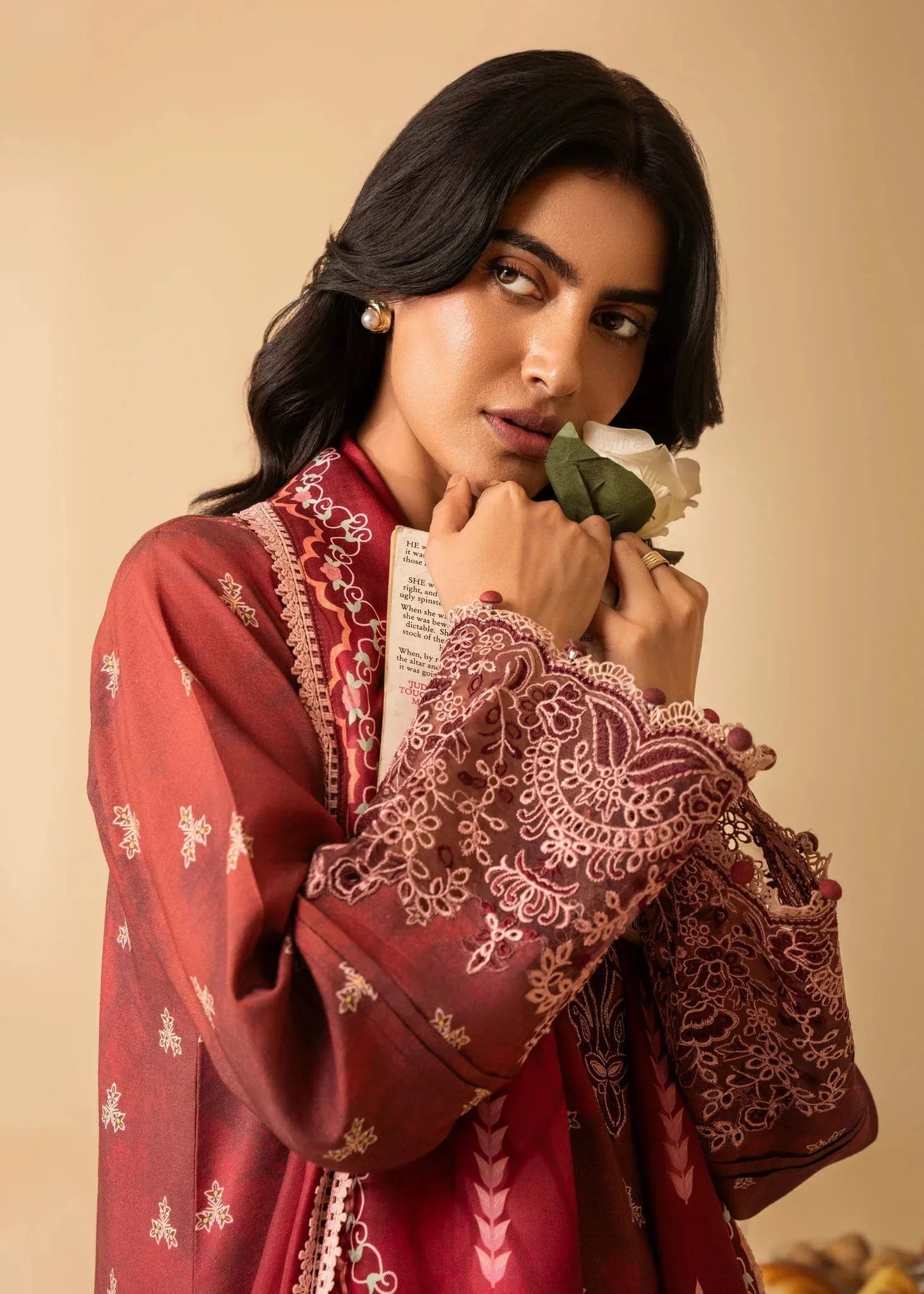 Aabyaan | Izabel Prints Linen Edit 24 | TAHLIA (AZ-09) - Rang-e-Khaas