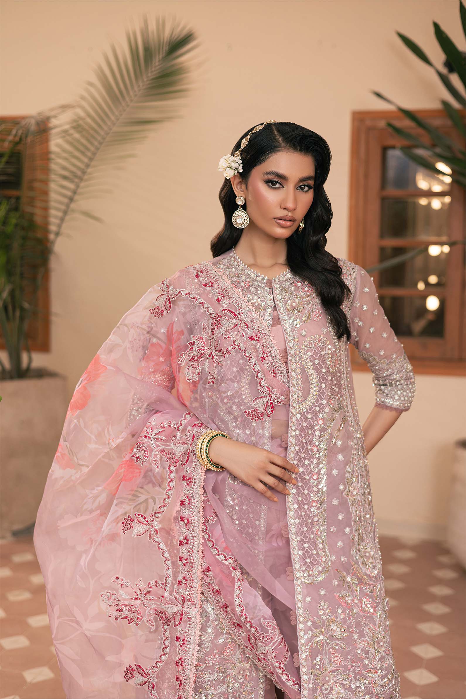 Maryam Hussain | Marwa Luxury Formals 24 | Mehru - Rang-e-Khaas