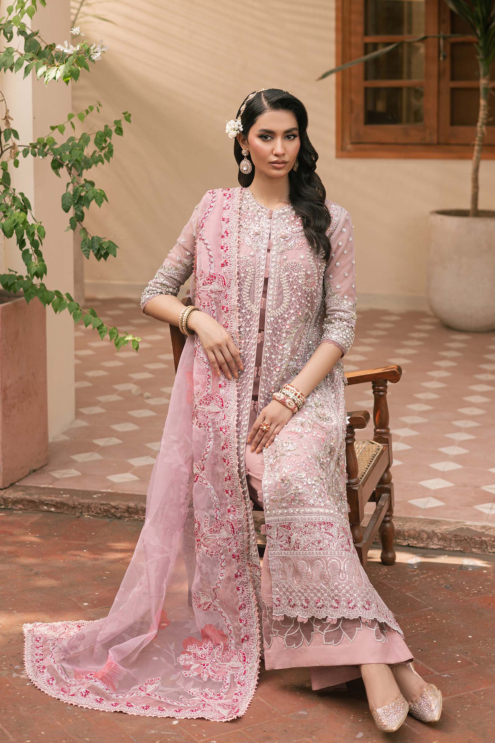 Maryam Hussain | Marwa Luxury Formals 24 | Mehru - Rang-e-Khaas