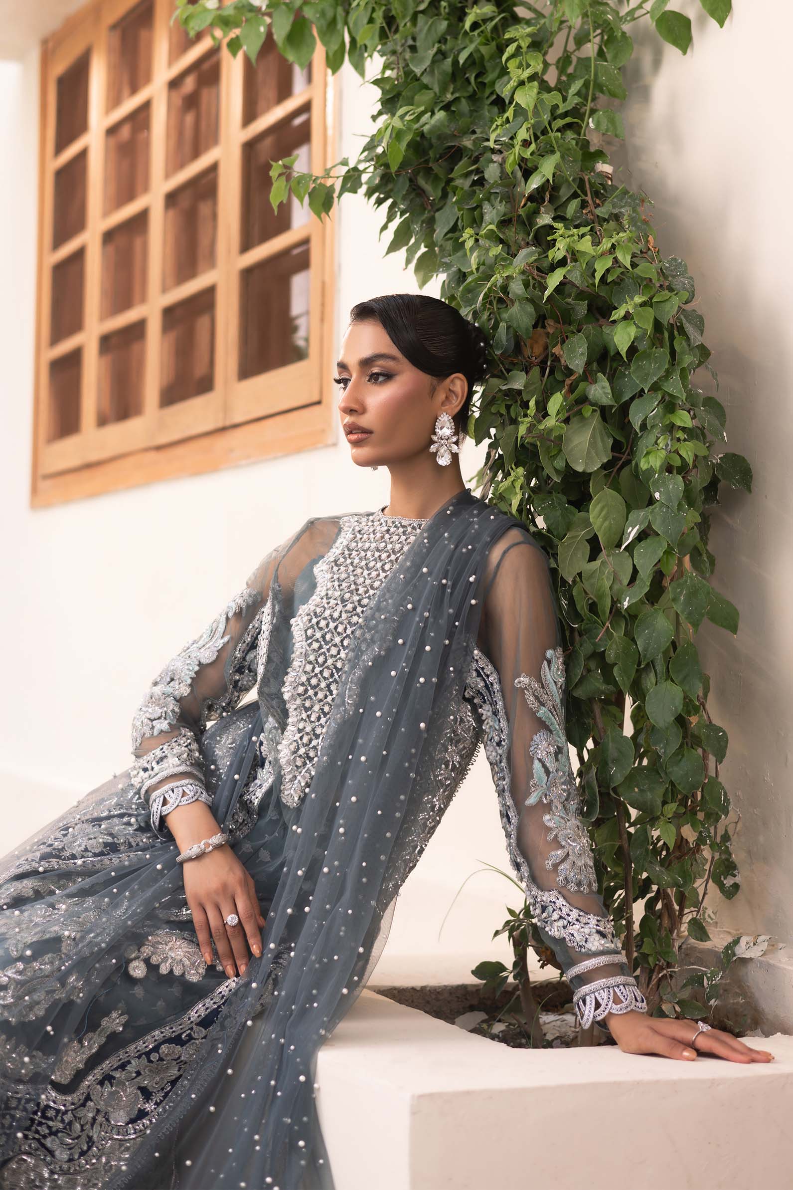Maryam Hussain | Marwa Luxury Formals 24 | Zari - Rang-e-Khaas