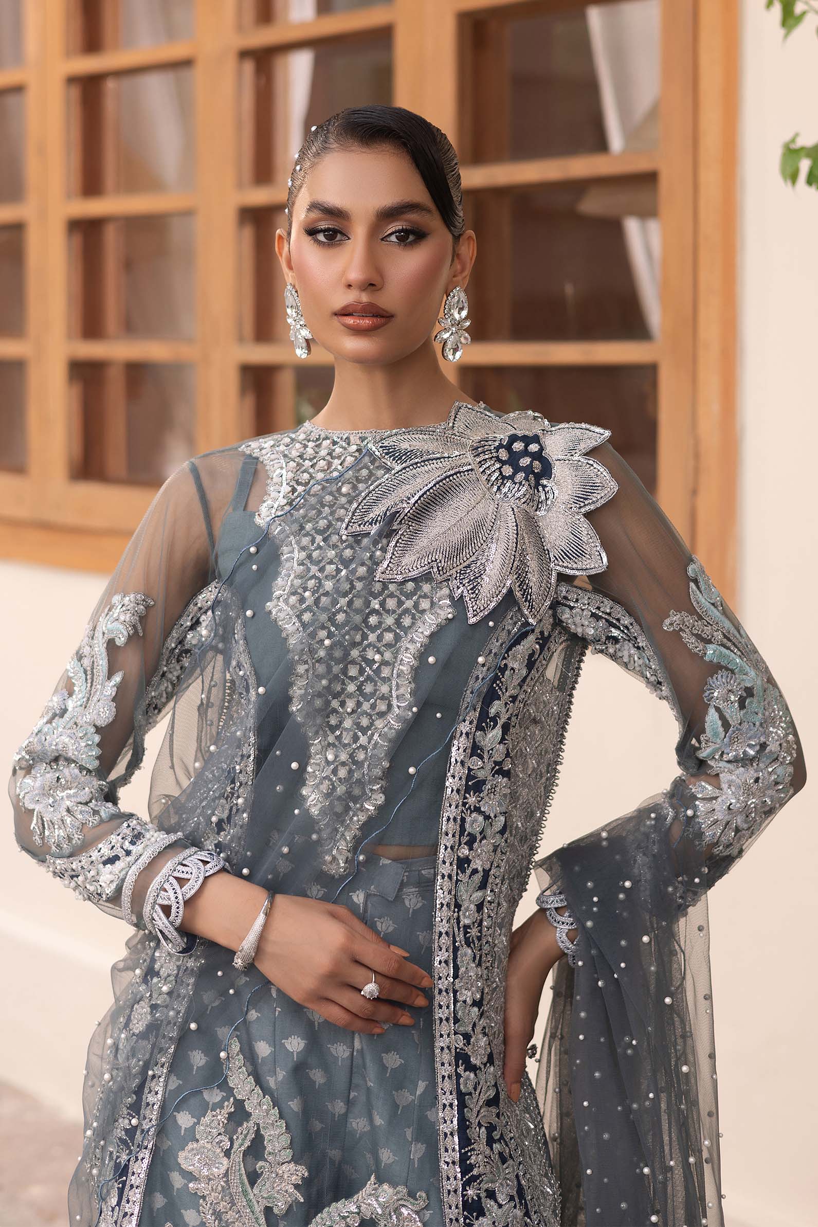 Maryam Hussain | Marwa Luxury Formals 24 | Zari - Rang-e-Khaas