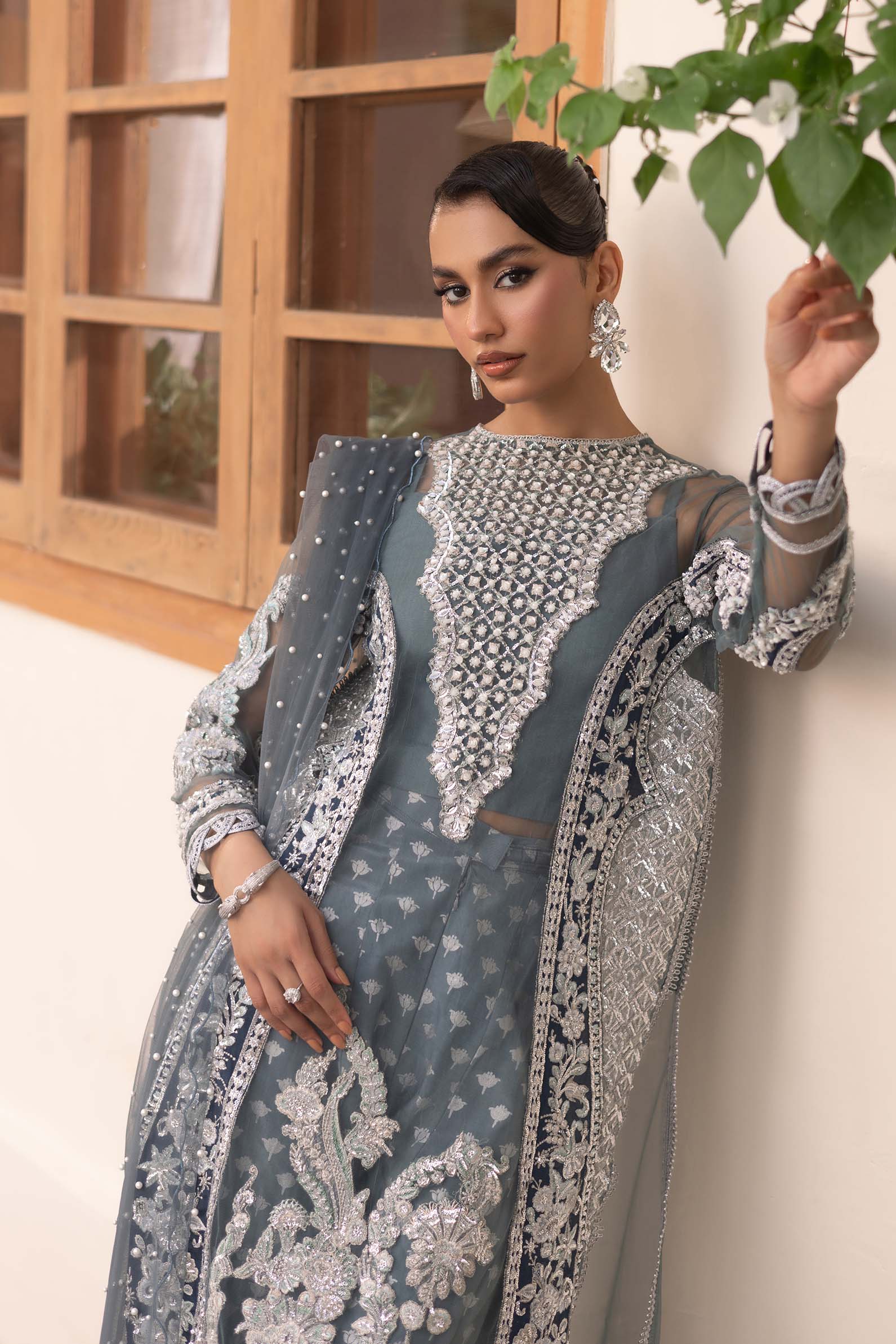Maryam Hussain | Marwa Luxury Formals 24 | Zari - Rang-e-Khaas