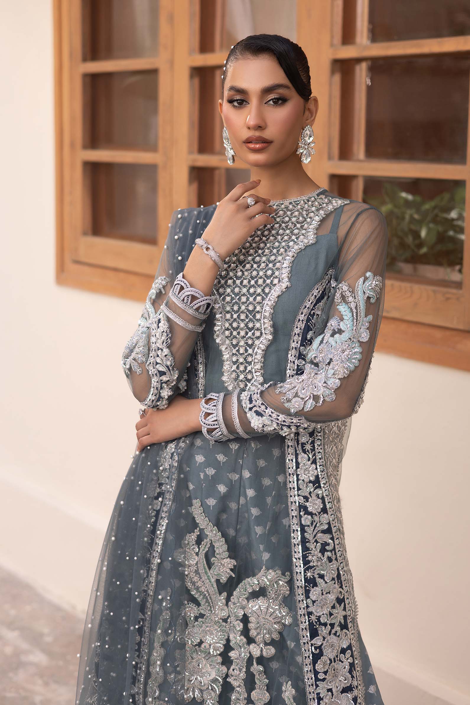 Maryam Hussain | Marwa Luxury Formals 24 | Zari - Rang-e-Khaas