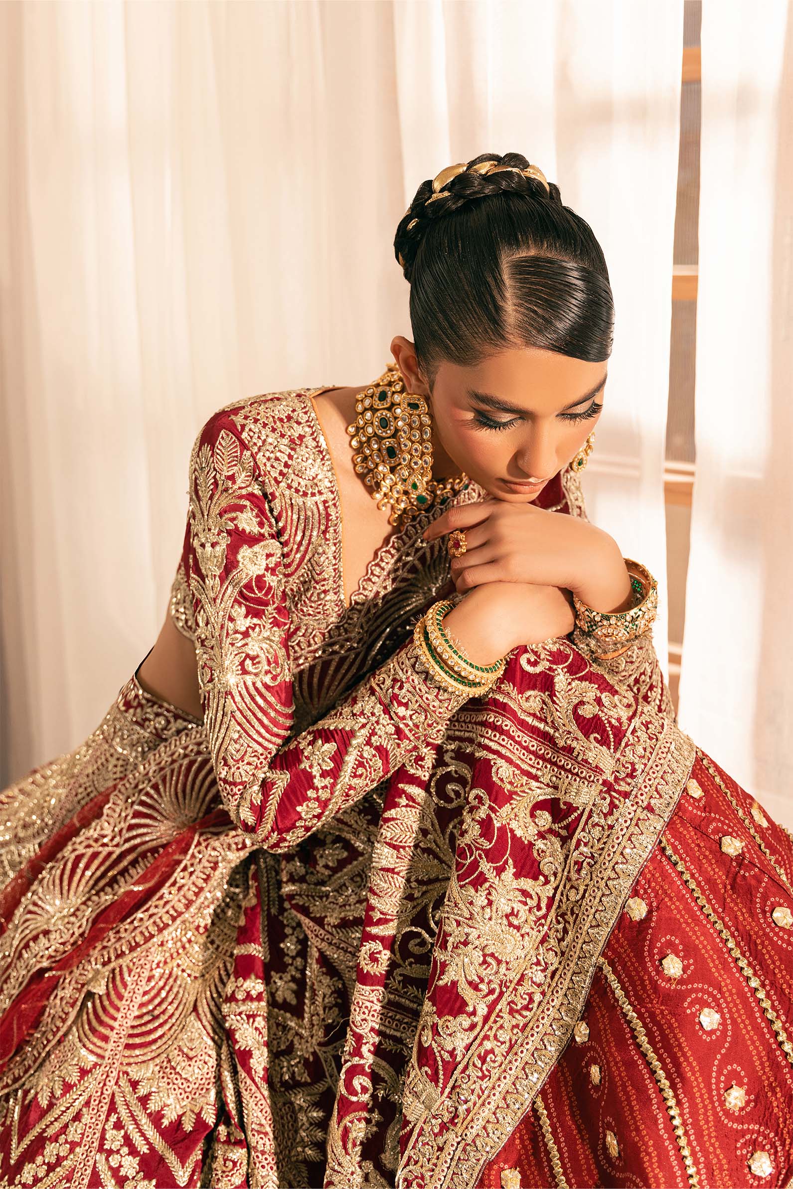 Maryam Hussain | Marwa Luxury Formals 24 | Moorni - Rang-e-Khaas