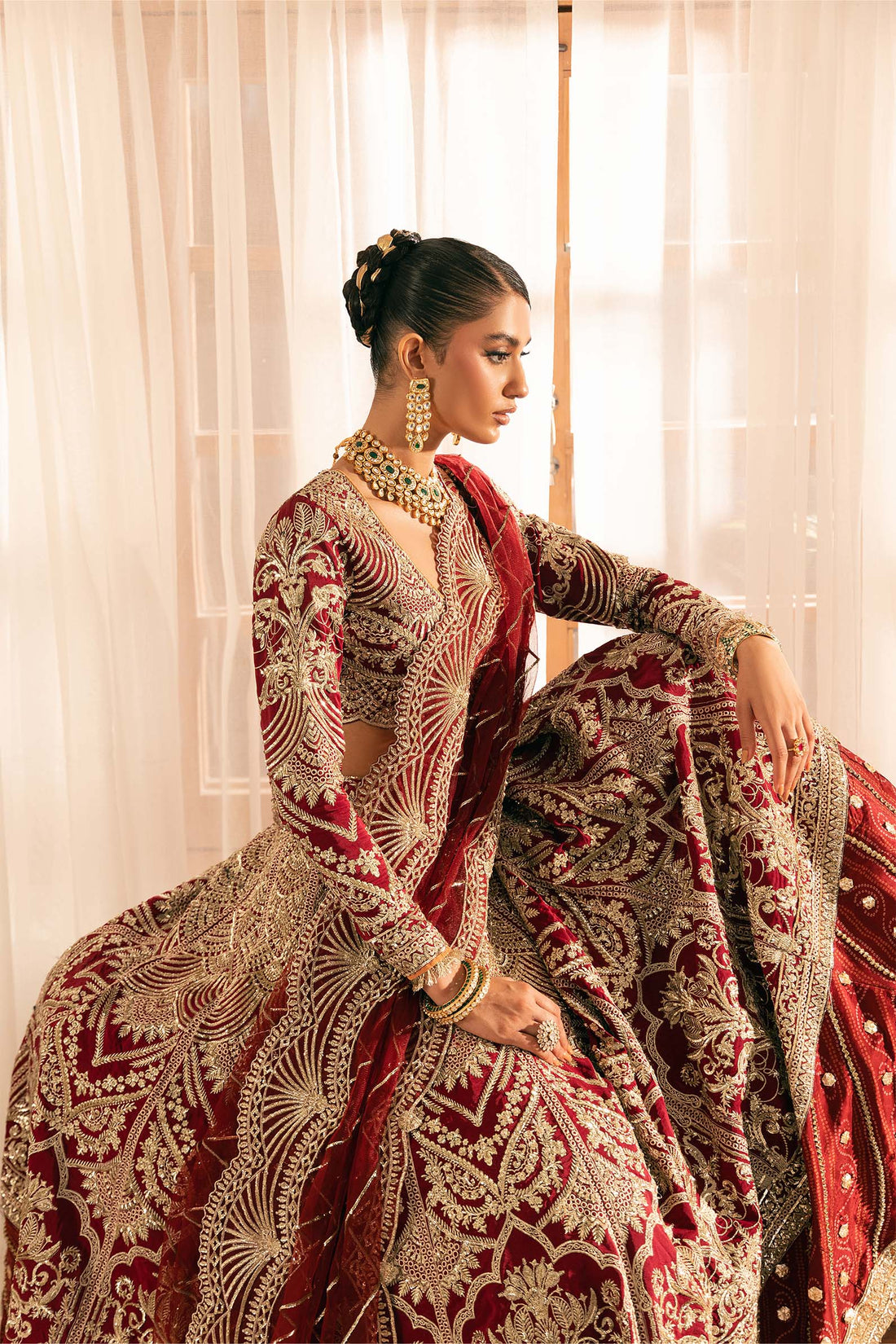 Maryam Hussain | Marwa Luxury Formals 24 | Moorni - Rang-e-Khaas