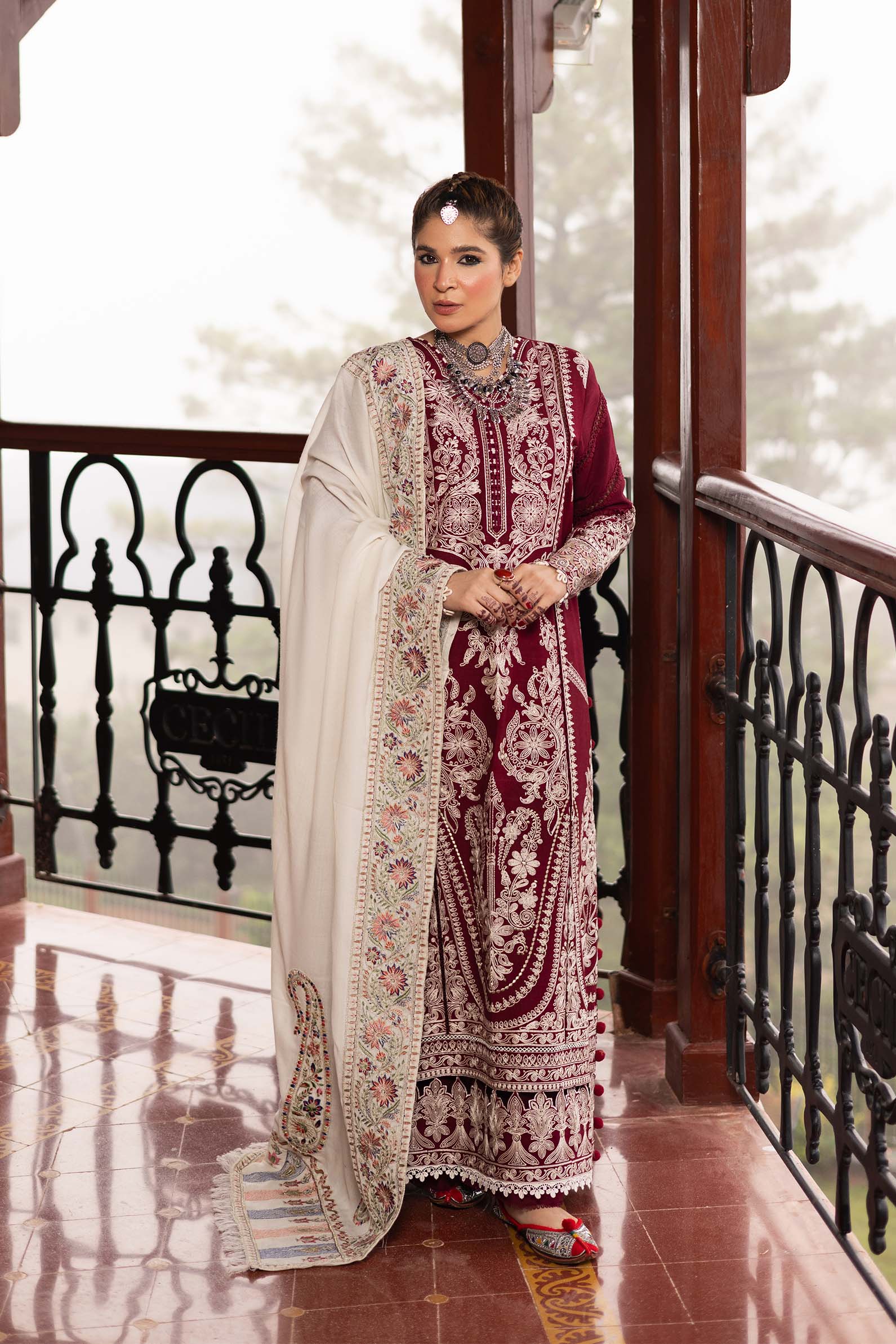 Maryam Hussain | Silk Edit |  Jade - Rang-e-Khaas