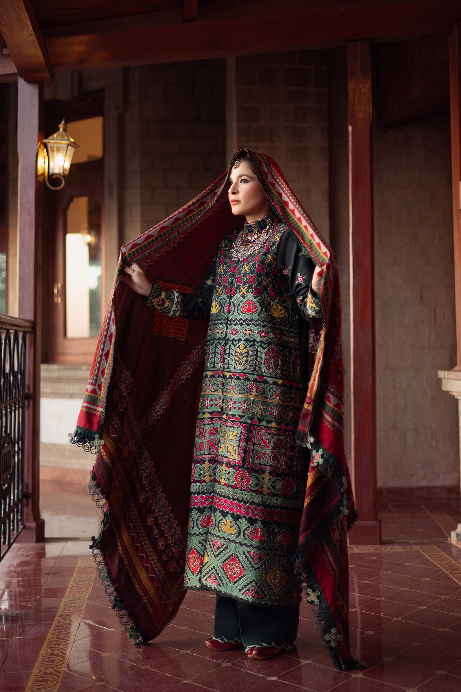 Maryam Hussain | Silk Edit |  Forest - Rang-e-Khaas