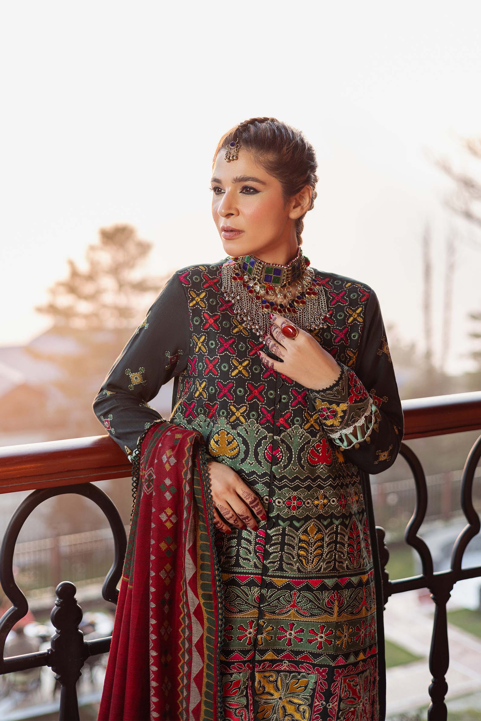 Maryam Hussain | Silk Edit |  Forest - Rang-e-Khaas