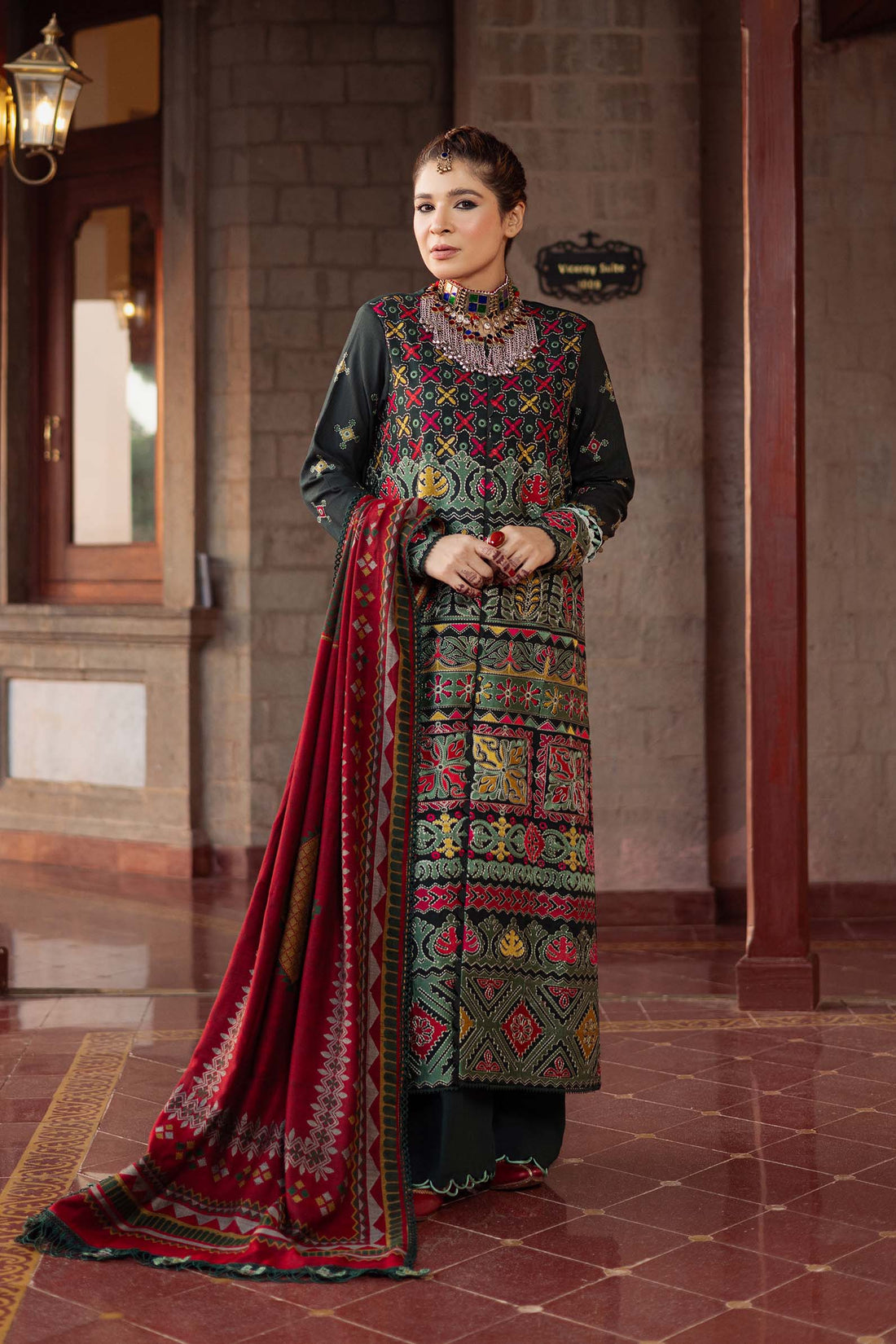 Maryam Hussain | Silk Edit |  Forest - Rang-e-Khaas