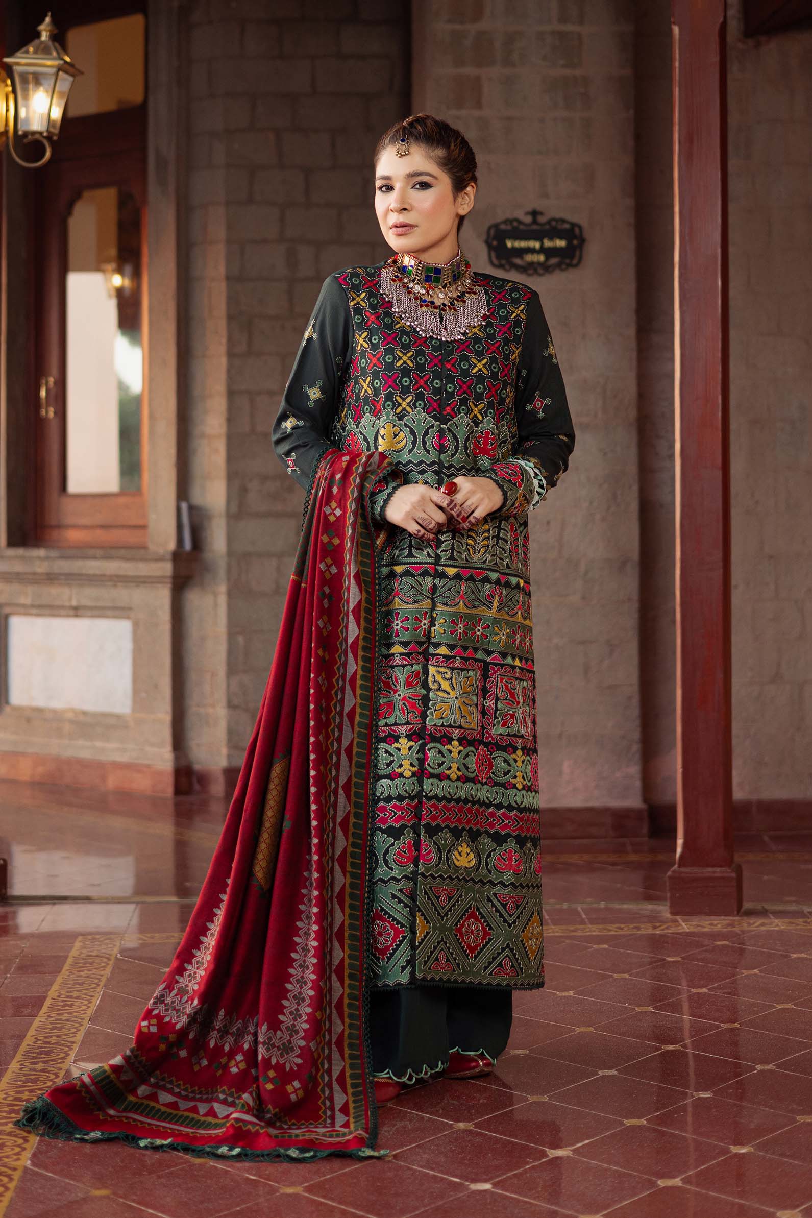 Maryam Hussain | Silk Edit |  Forest - Rang-e-Khaas