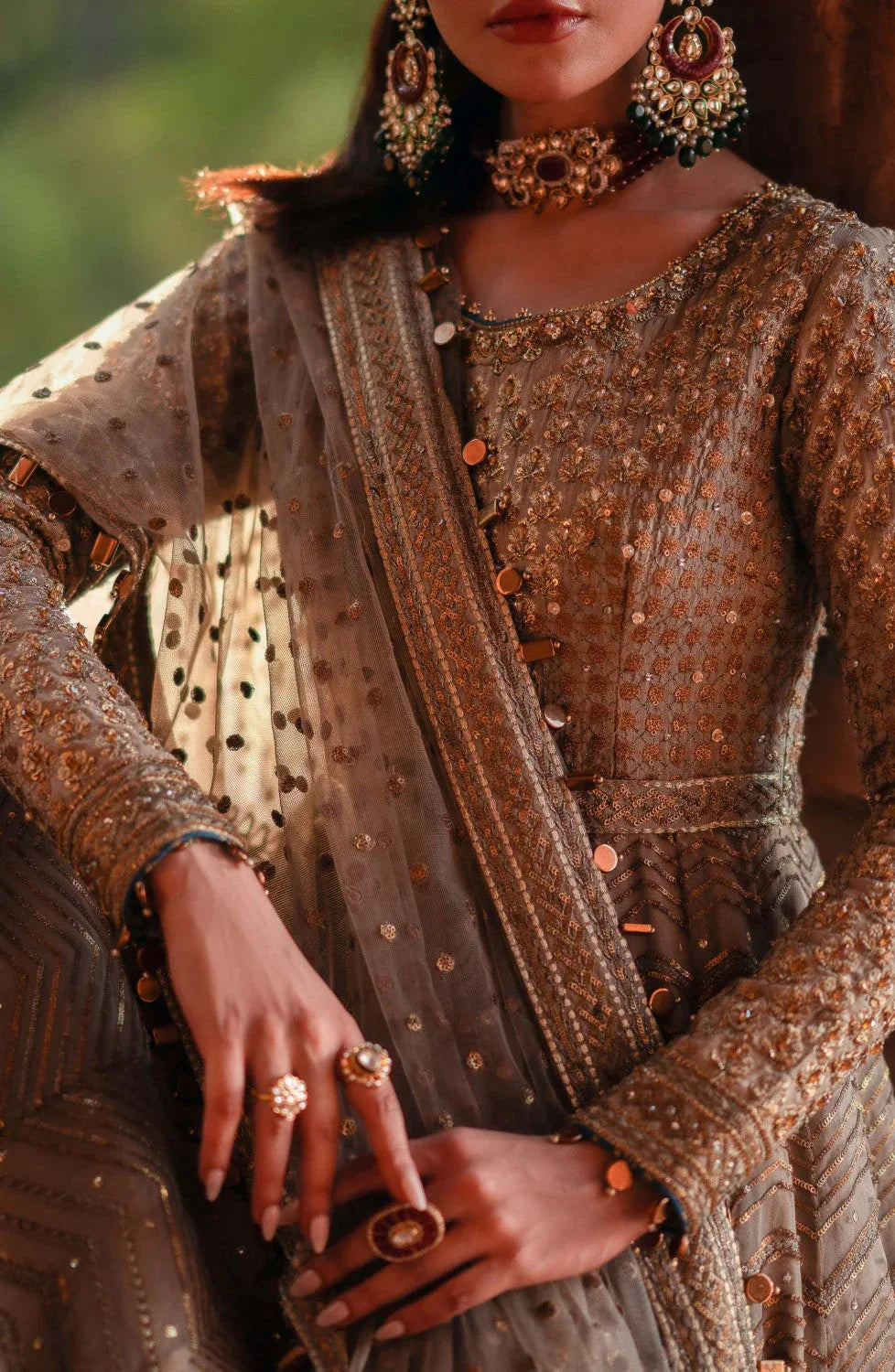 Maryum N Maria | Gul Posh Wedding Formals | SHEHAR BANO - MS40063 - Rang-e-Khaas