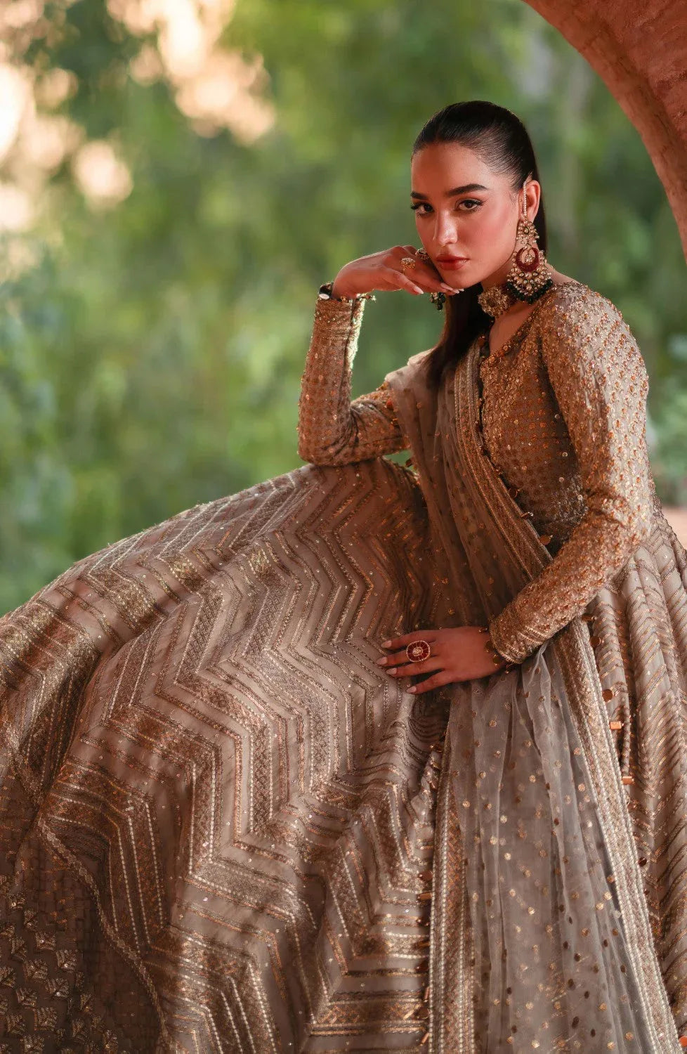 Maryum N Maria | Gul Posh Wedding Formals | SHEHAR BANO - MS40063 - Rang-e-Khaas