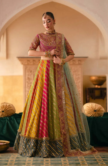 Maryum N Maria | Gul Posh Wedding Formals | SITARA BEGUM - MS40064 - Rang-e-Khaas