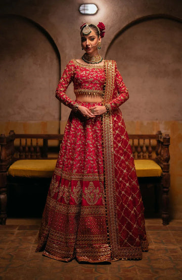 Maryum N Maria | Gul Posh Wedding Formals | ZAIB UN NISA - MS40065 - Rang-e-Khaas