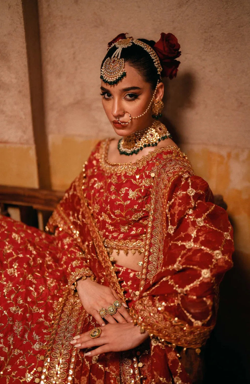 Maryum N Maria | Gul Posh Wedding Formals | ZAIB UN NISA - MS40065 - Rang-e-Khaas