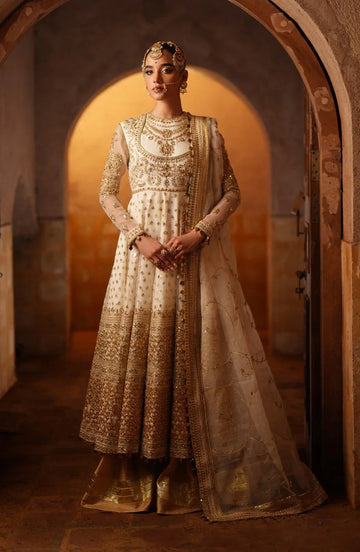 Maryum N Maria | Gul Posh Wedding Formals | Chand Bali - MS40066 - Rang-e-Khaas