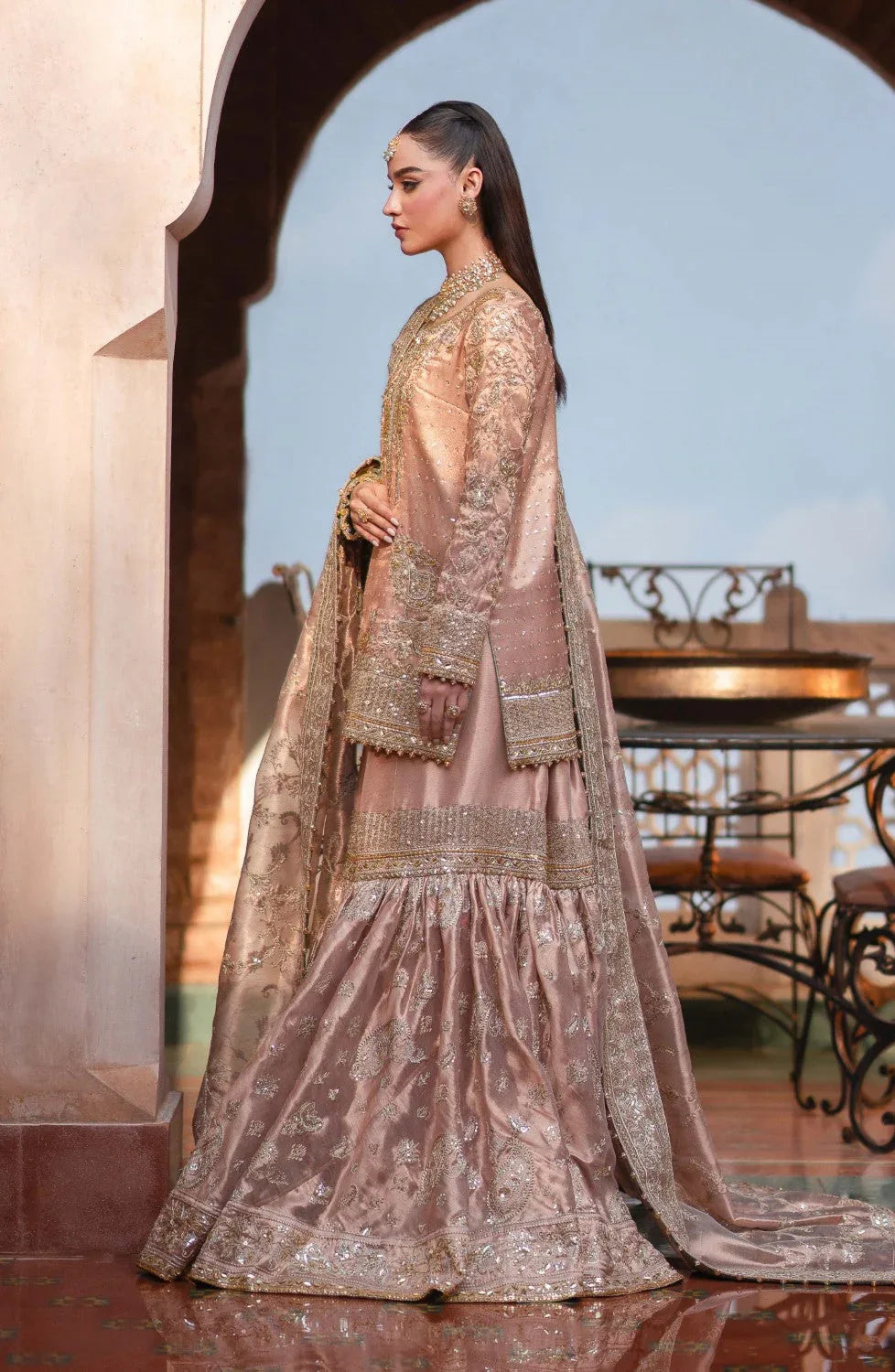 Maryum N Maria | Gul Posh Wedding Formals | UMRAO JAAN - MS40067 - Rang-e-Khaas