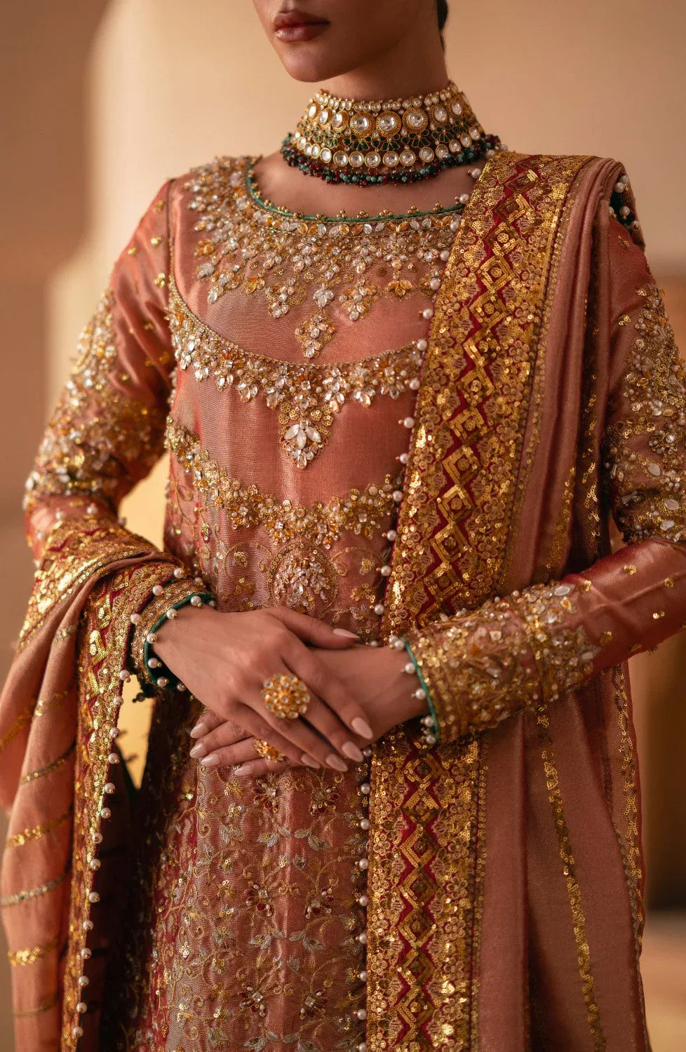 Maryum N Maria | Gul Posh Wedding Formals | ZUMANI BEGUM - MS40068 - Rang-e-Khaas
