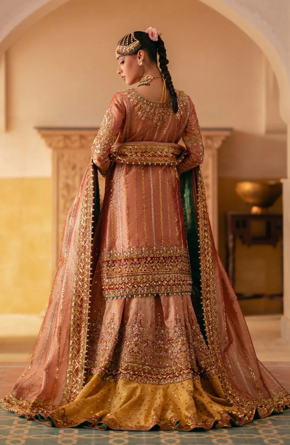 Maryum N Maria | Gul Posh Wedding Formals | ZUMANI BEGUM - MS40068 - Rang-e-Khaas