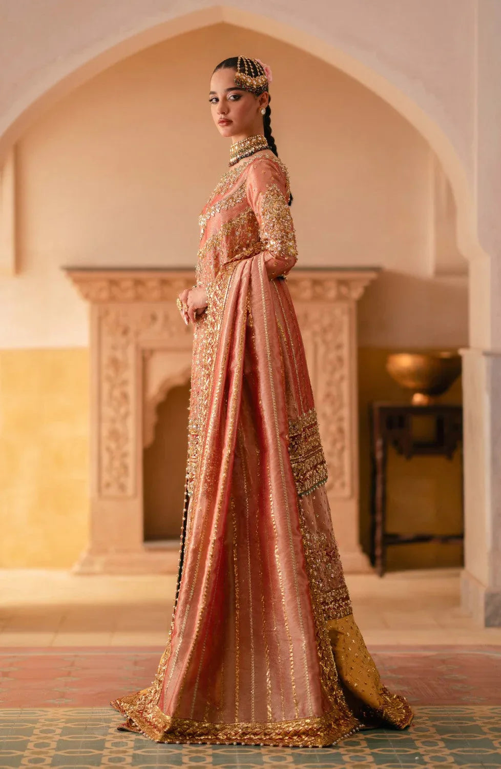 Maryum N Maria | Gul Posh Wedding Formals | ZUMANI BEGUM - MS40068 - Rang-e-Khaas