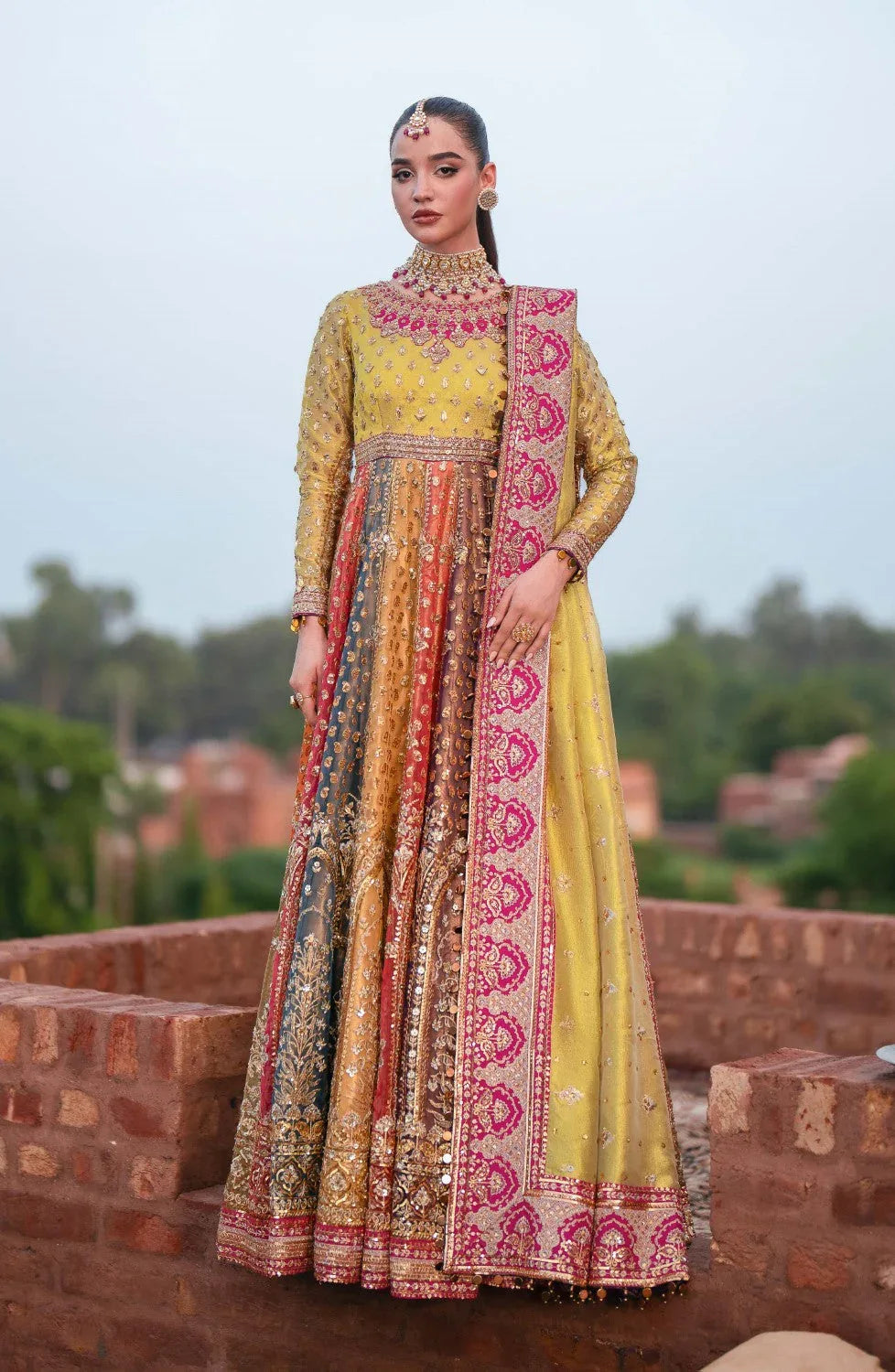 Maryum N Maria | Gul Posh Wedding Formals | PAKEEZA - MS40069 - Rang-e-Khaas