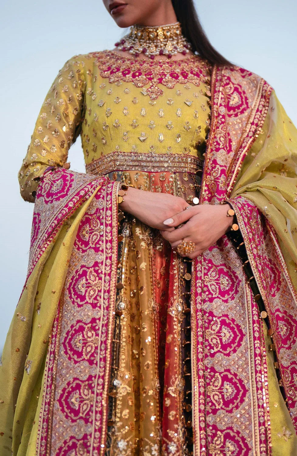 Maryum N Maria | Gul Posh Wedding Formals | PAKEEZA - MS40069 - Rang-e-Khaas