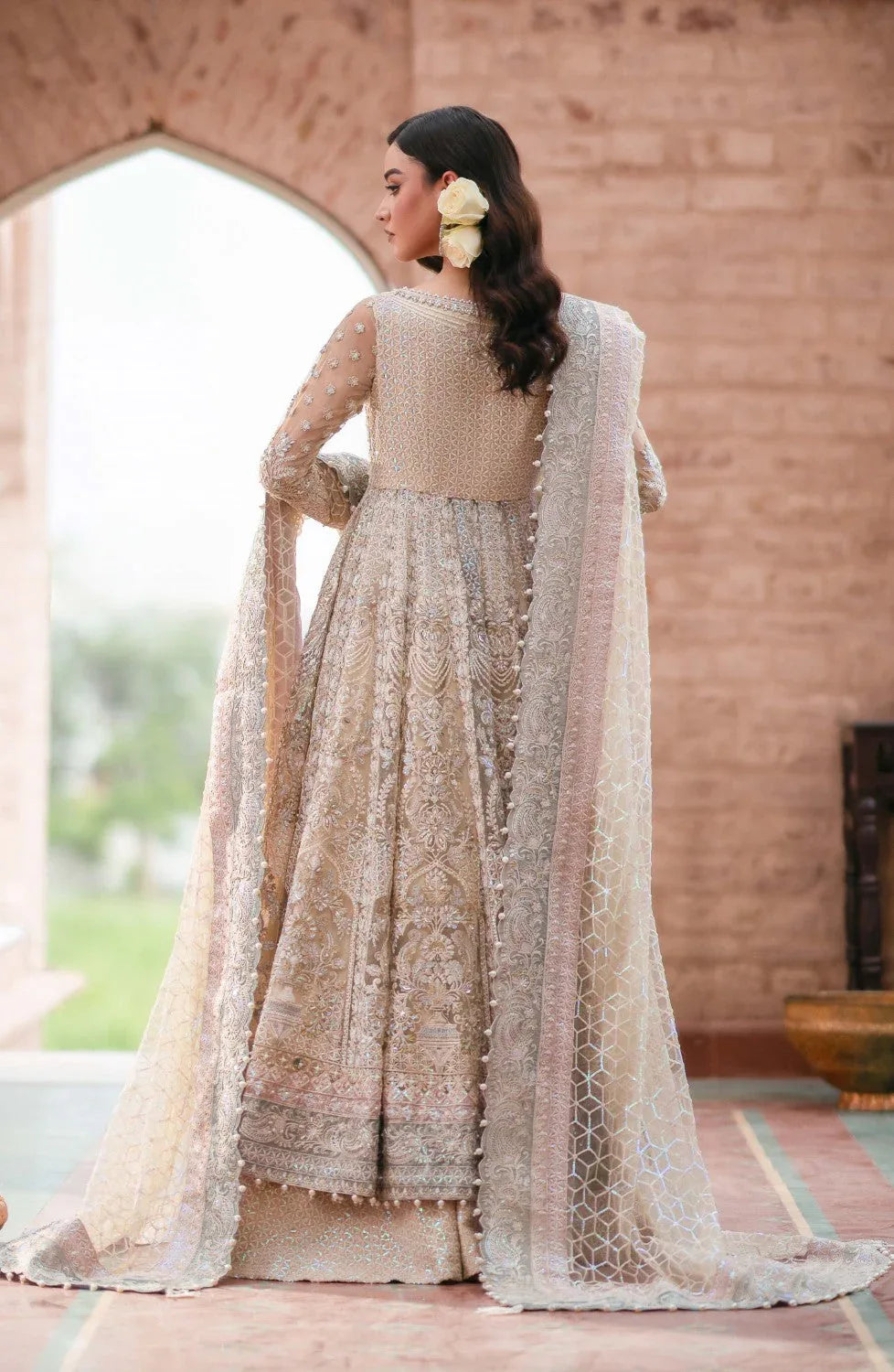 Maryum N Maria | Gul Posh Wedding Formals | ROSHANARA - MS40070 - Rang-e-Khaas