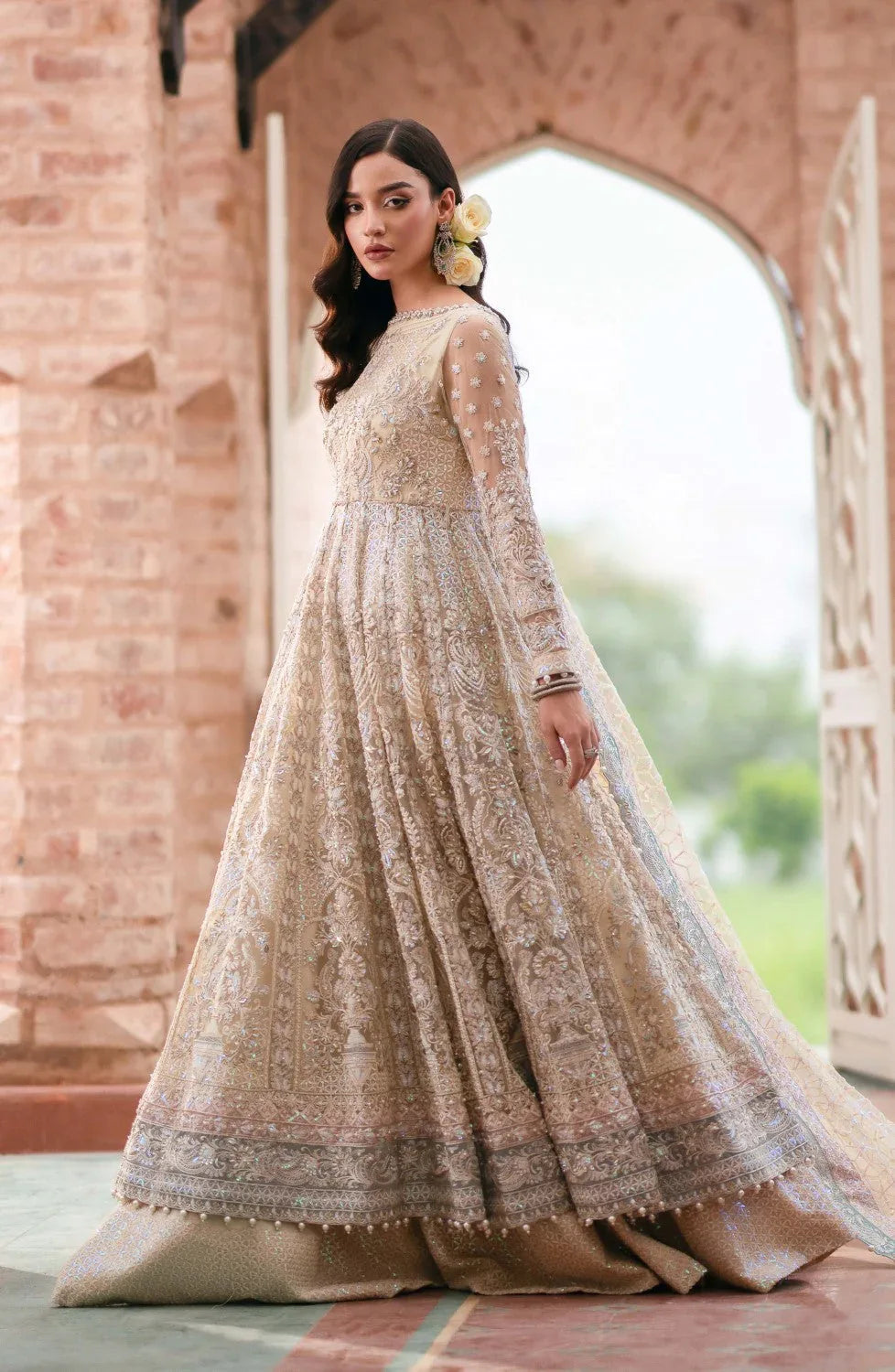 Maryum N Maria | Gul Posh Wedding Formals | ROSHANARA - MS40070 - Rang-e-Khaas