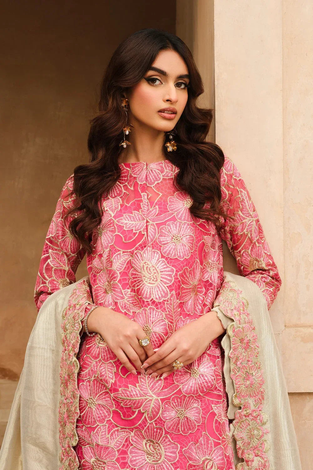 Maryum N Maria | Musk Formals | ADAIA - FS40032 - Rang-e-Khaas