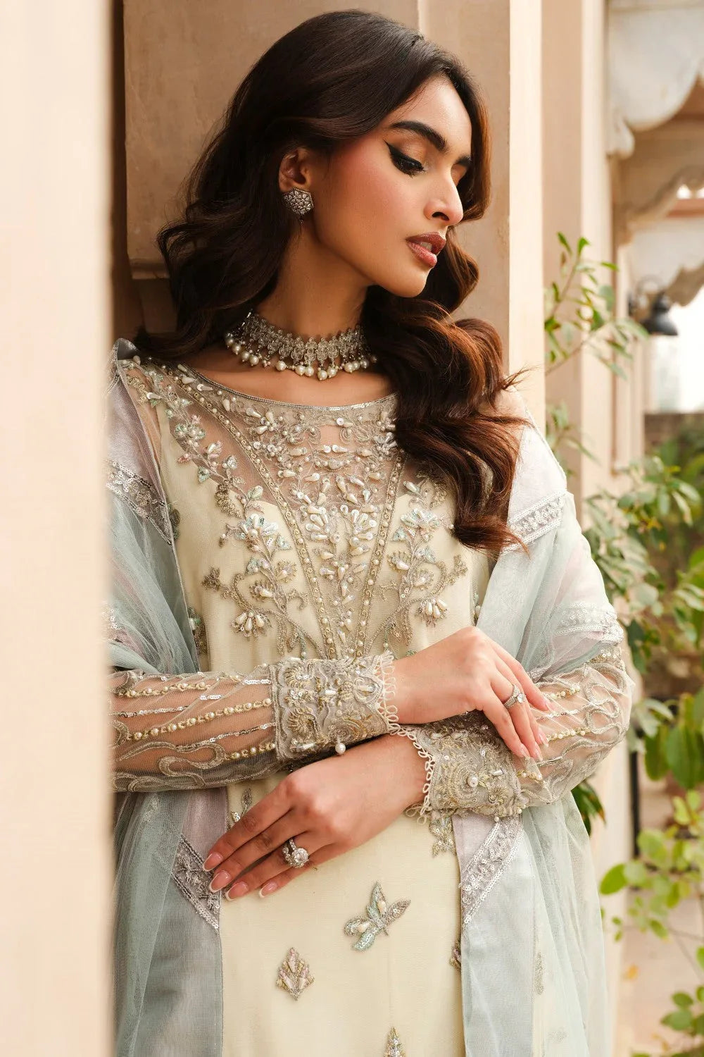 Maryum N Maria | Musk Formals | CYRA - FS40039 - Rang-e-Khaas