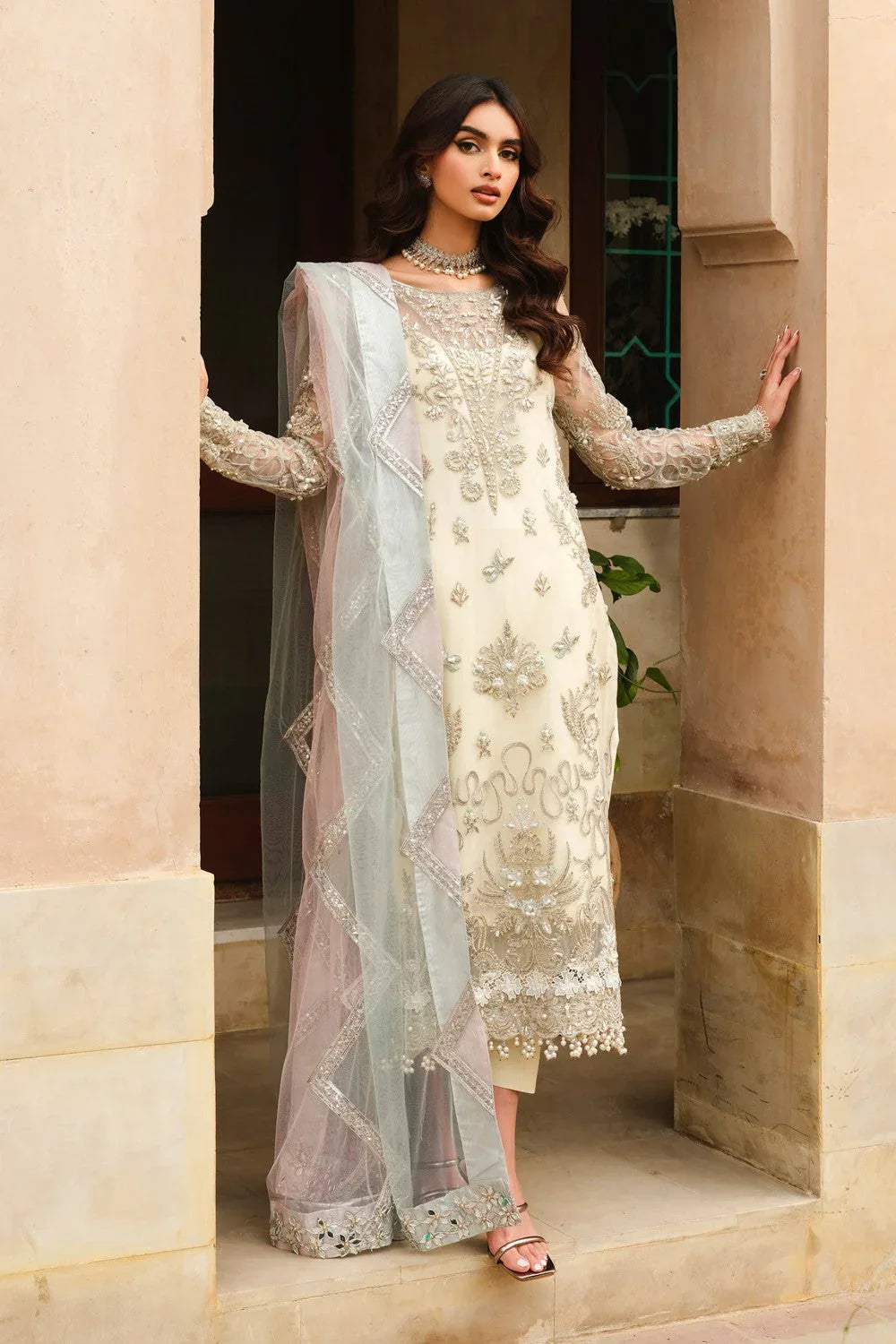 Maryum N Maria | Musk Formals | CYRA - FS40039 - Rang-e-Khaas