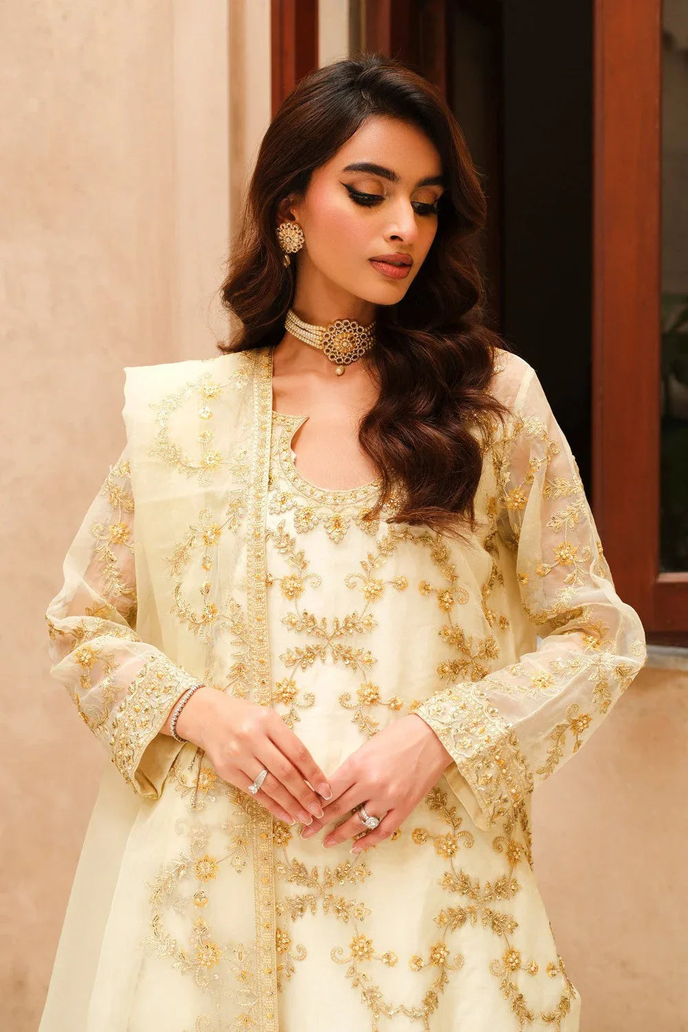Maryum N Maria | Musk Formals |  LENORE - FS40038 - Rang-e-Khaas