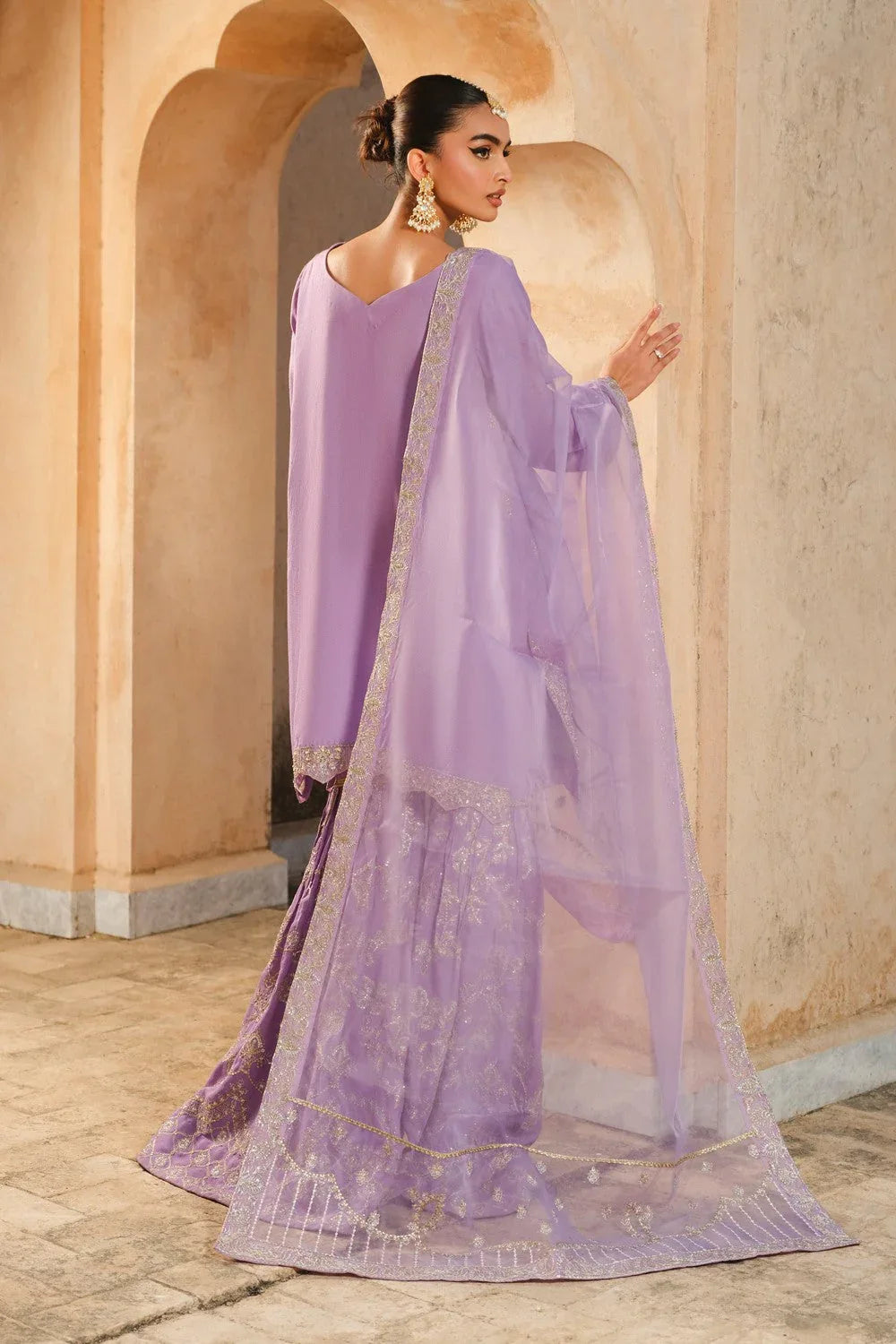 Maryum N Maria | Musk Formals |  TRESOR - FS40031 - Rang-e-Khaas
