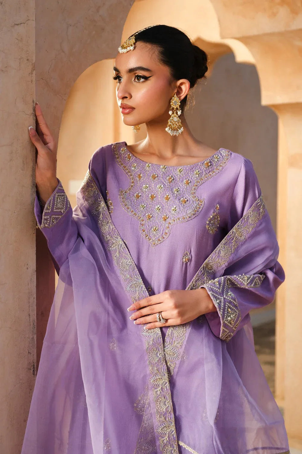 Maryum N Maria | Musk Formals |  TRESOR - FS40031 - Rang-e-Khaas