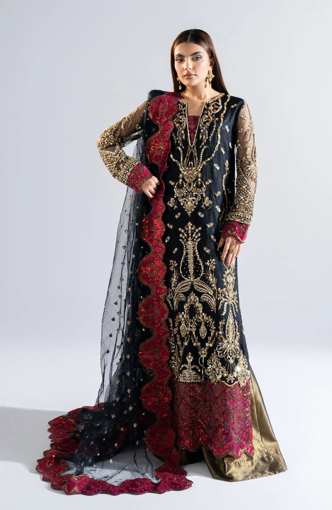 Maryum N Maria | Riwayat Wedding Formals | ACHALA - MW24-555 - Rang-e-Khaas
