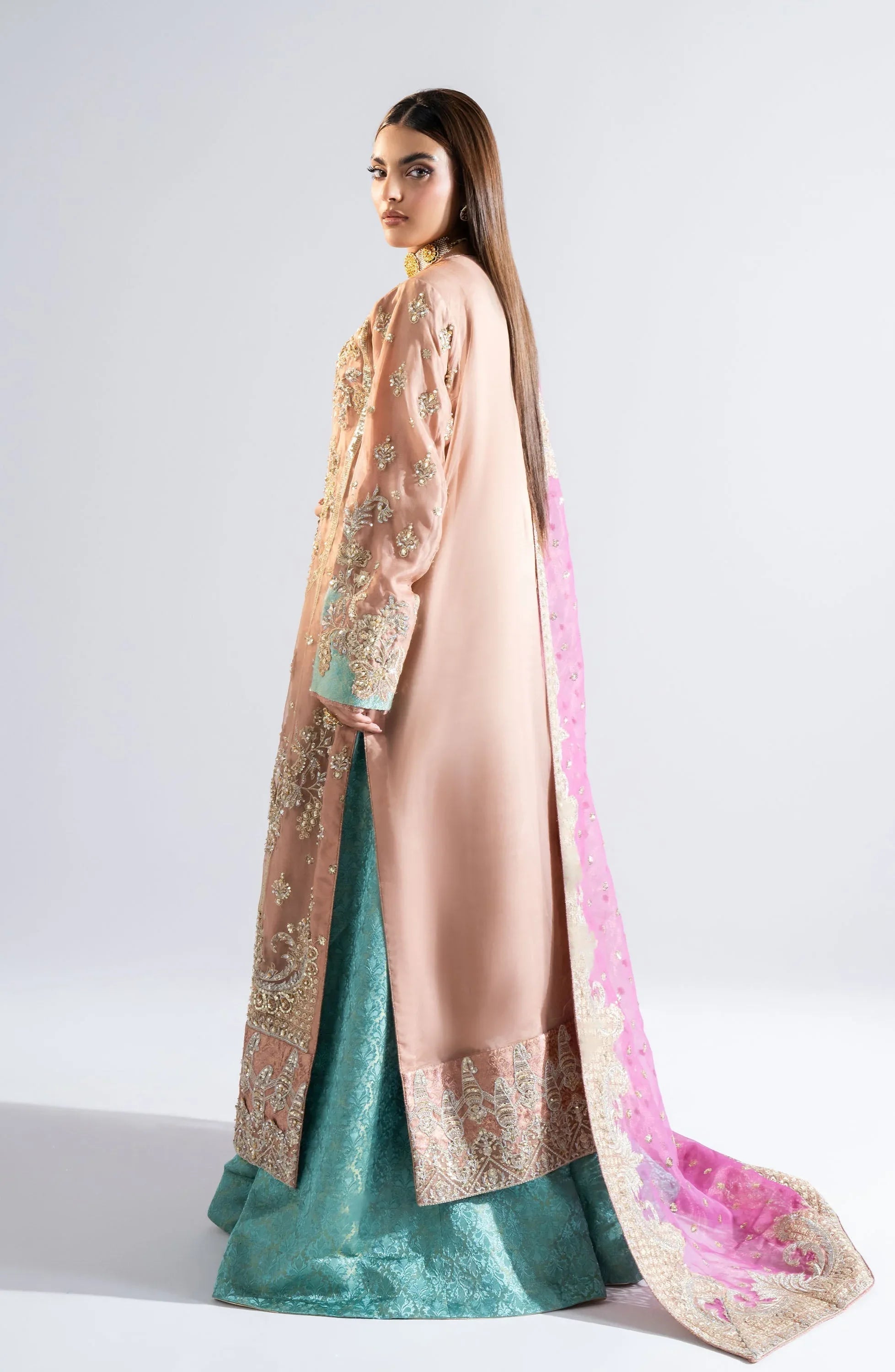 Maryum N Maria | Riwayat Wedding Formals | HINNI - MW24-558 - Rang-e-Khaas