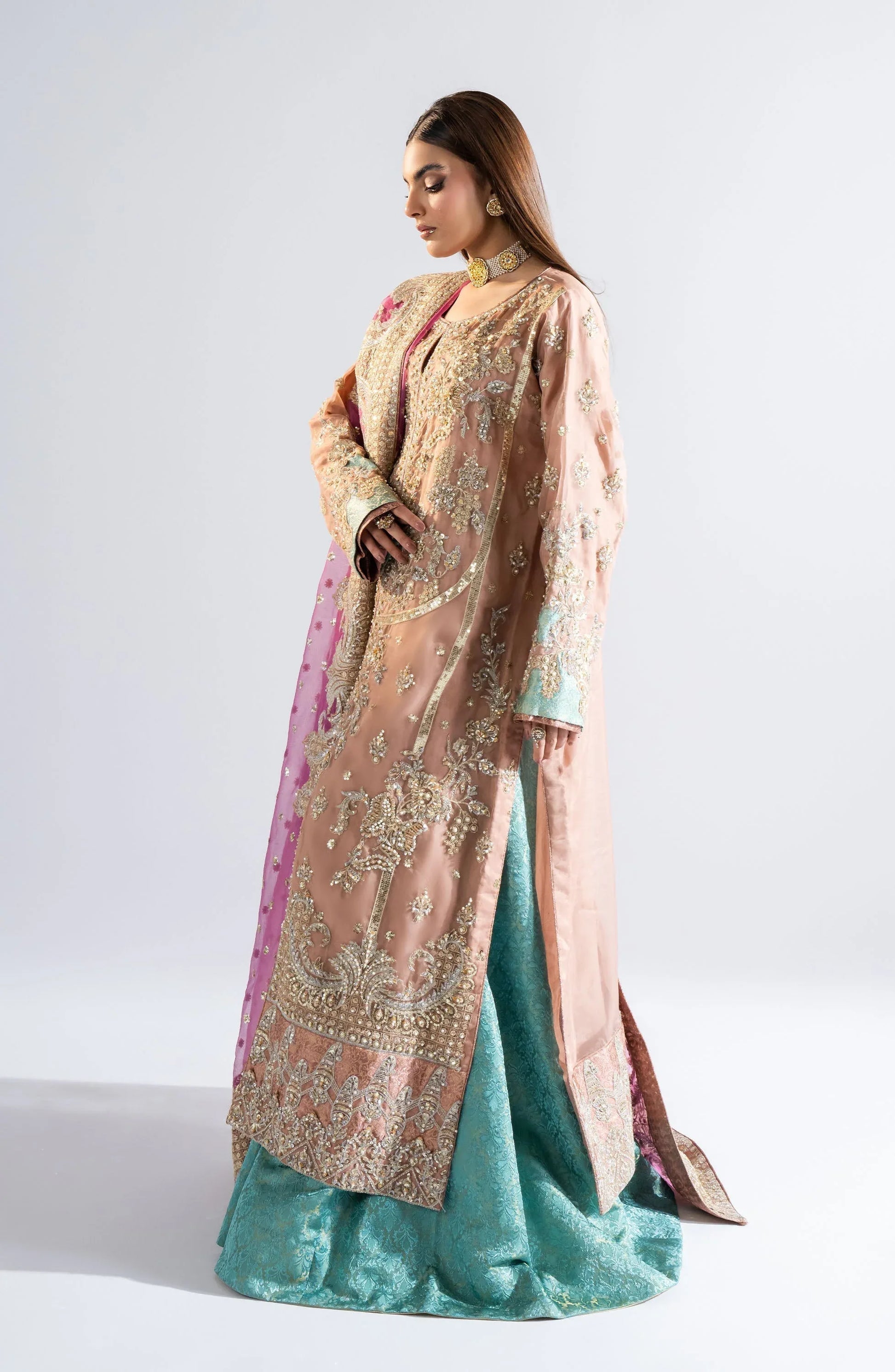 Maryum N Maria | Riwayat Wedding Formals | HINNI - MW24-558 - Rang-e-Khaas
