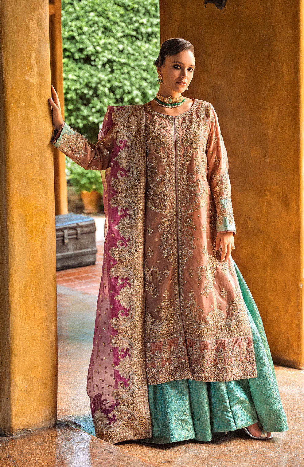 Maryum N Maria | Riwayat Wedding Formals | HINNI - MW24-558 - Rang-e-Khaas