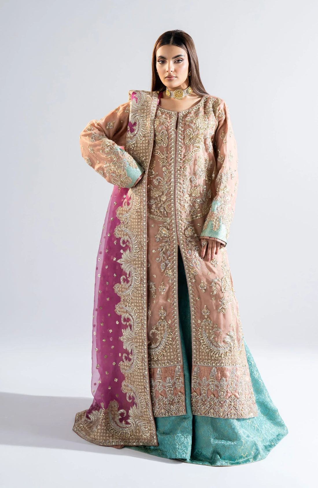 Maryum N Maria | Riwayat Wedding Formals | HINNI - MW24-558 - Rang-e-Khaas